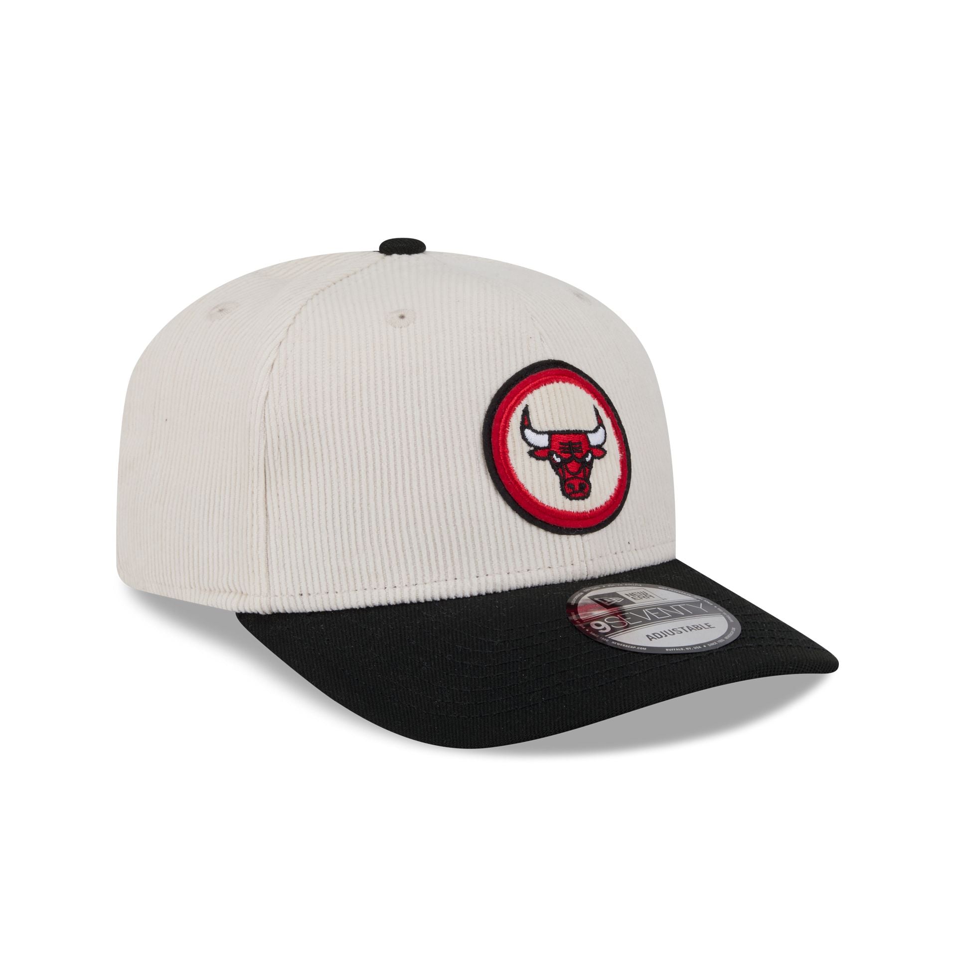 Chicago Bulls Loyal Corduroy 9SEVENTY Stretch-Snap Hat - Image 3