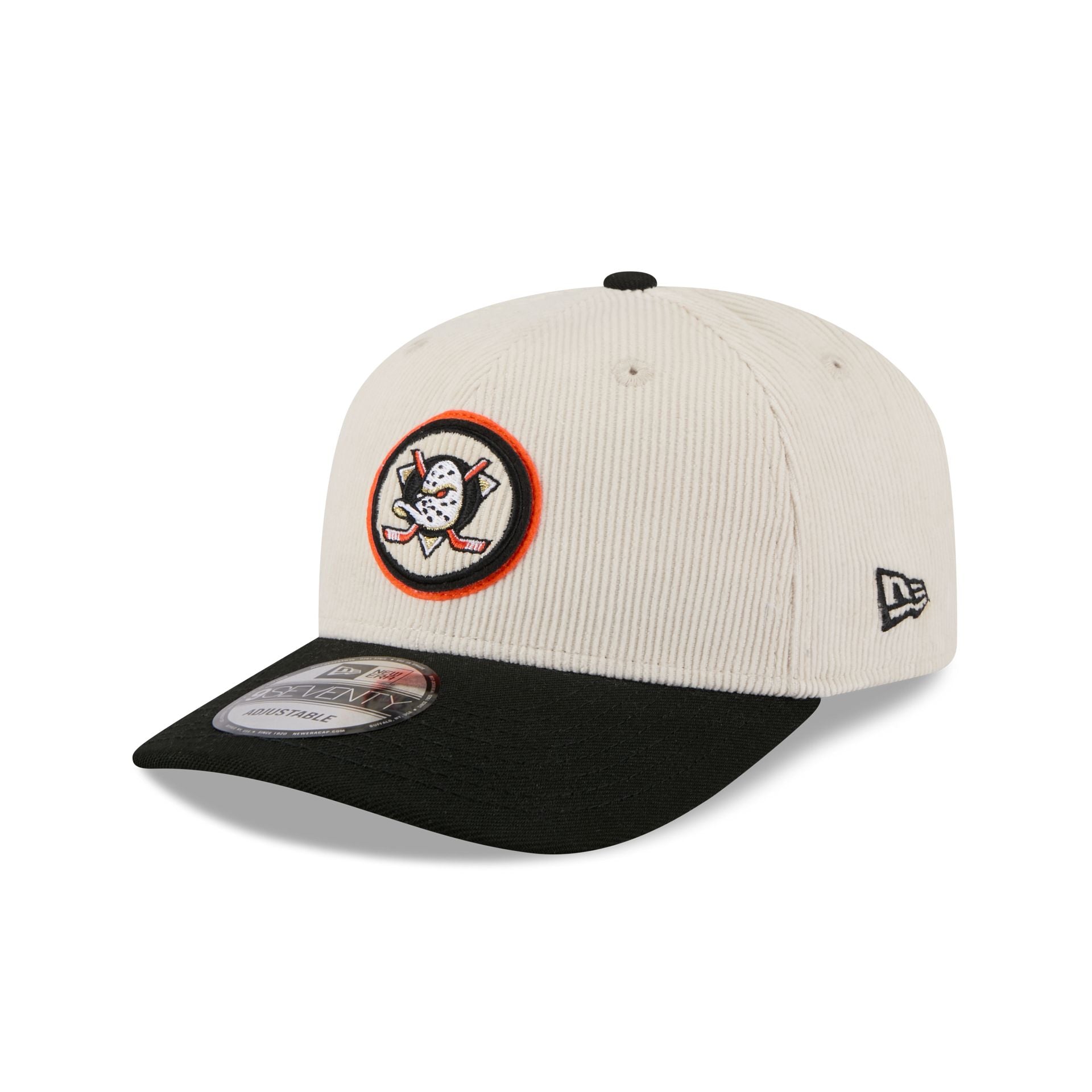 Anaheim Ducks Loyal Corduroy 9SEVENTY Stretch-Snap Hat - Image 3