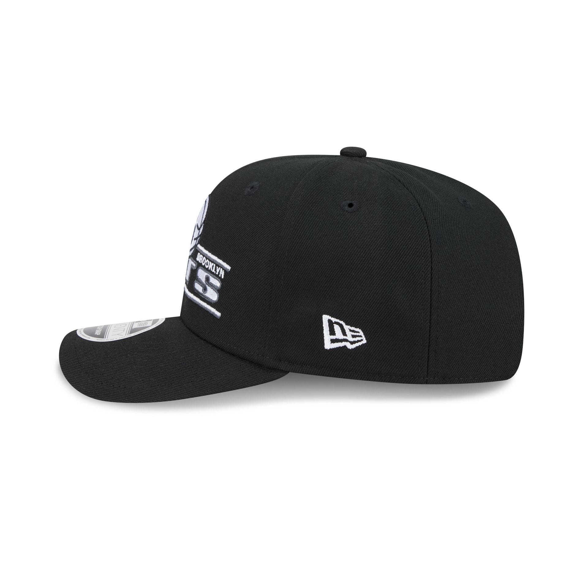 Brooklyn Nets Stated 9SEVENTY Stretch-Snap Hat - Image 4