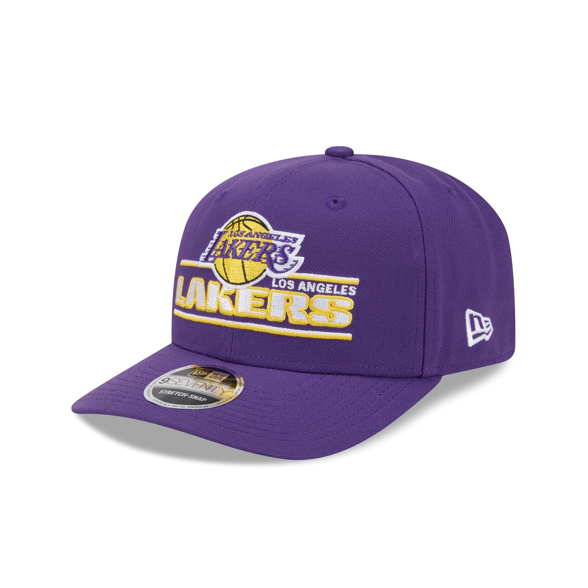 Los Angeles Lakers Stated 9SEVENTY Stretch-Snap Hat