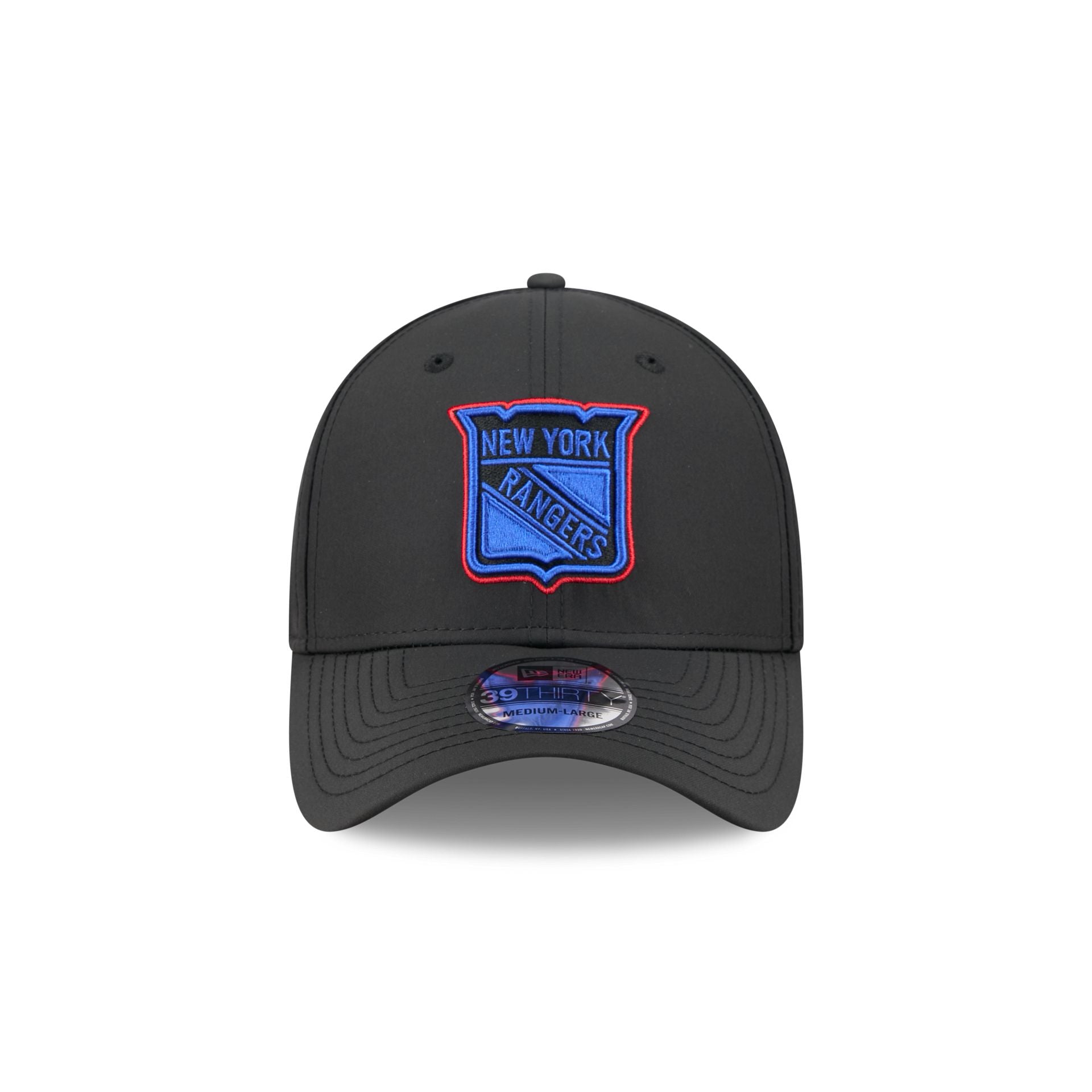 New York Rangers Night 39THIRTY Stretch Fit Hat - Image 2