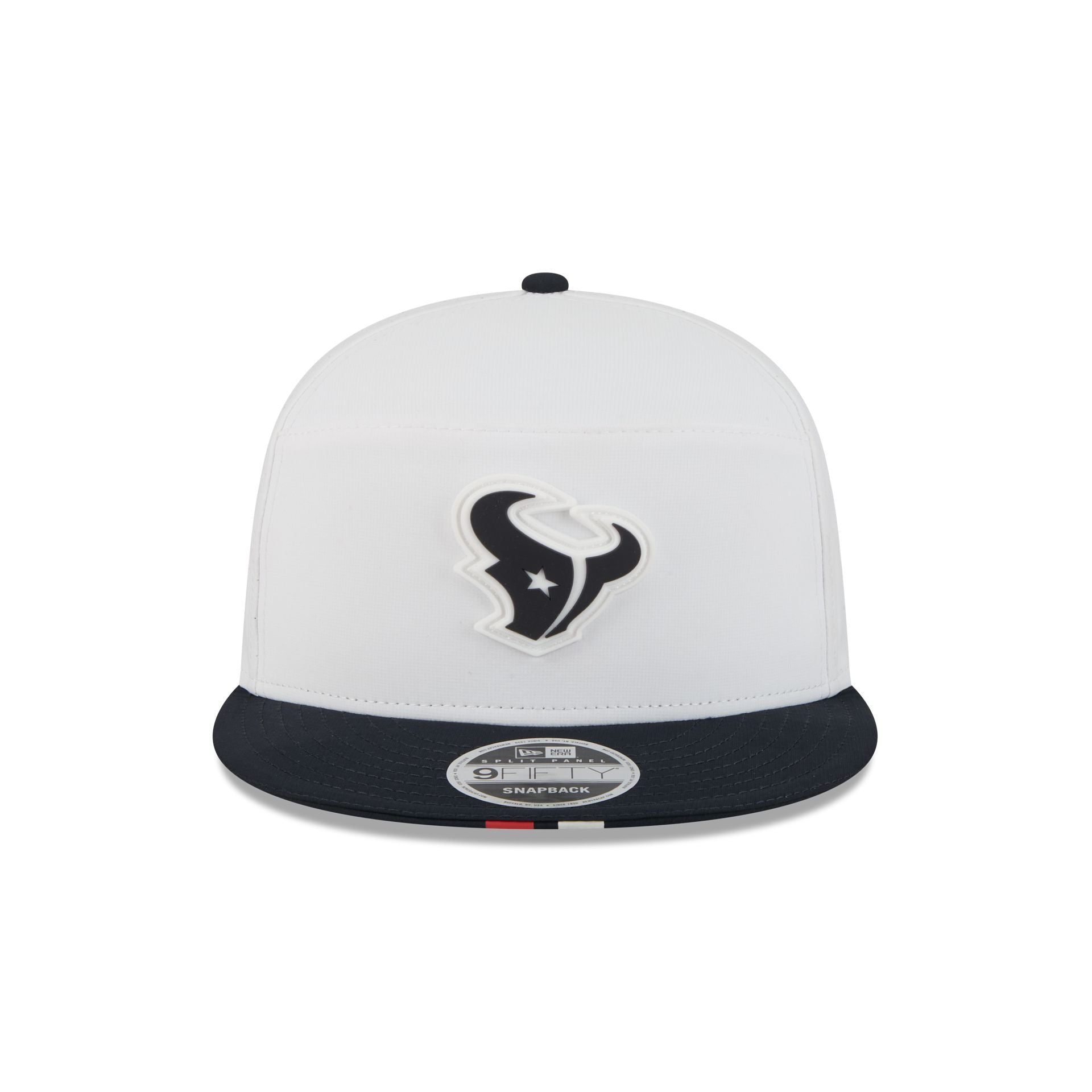 Houston Texans 2025 Training Split Panel 9FIFTY Snapback Hat - Image 2