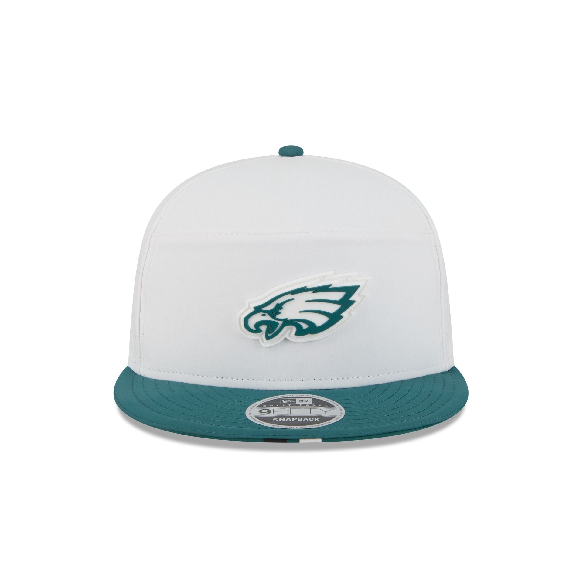 Philadelphia Eagles 2025 Training Split Panel 9FIFTY Snapback Hat - Image 2