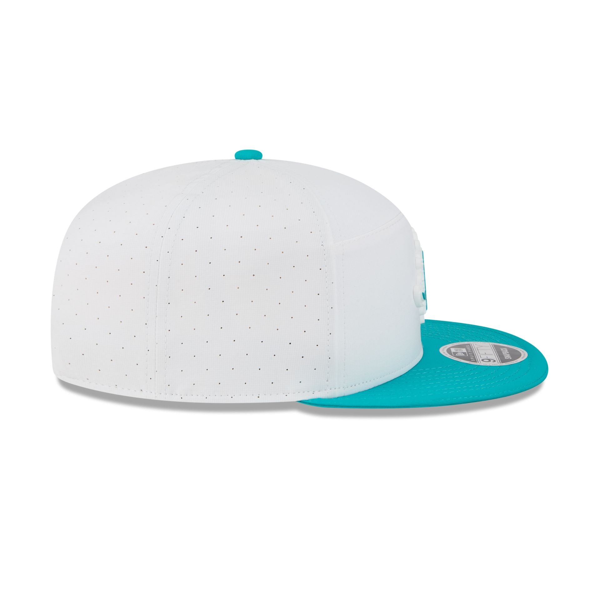 Miami Dolphins 2025 Training Split Panel 9FIFTY Snapback Hat - Image 5
