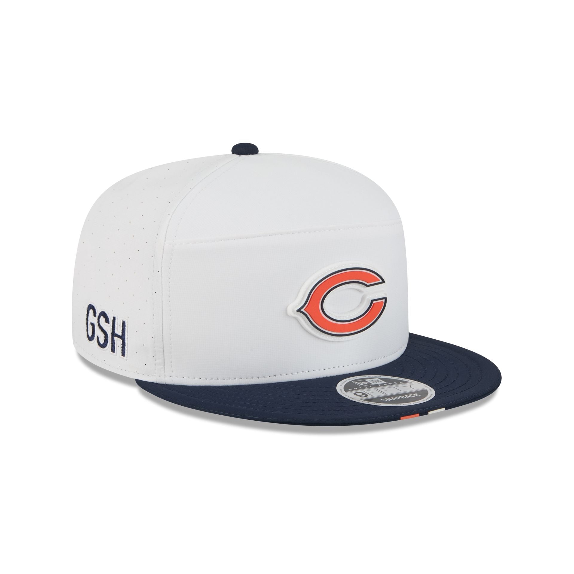 Chicago Bears 2025 Training Split Panel 9FIFTY Snapback Hat - Image 3
