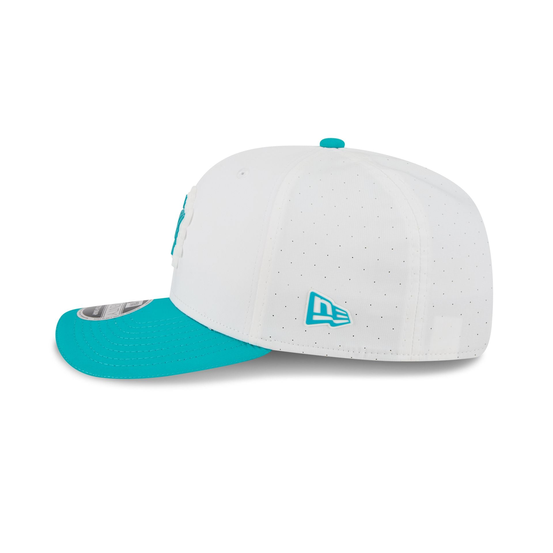 Miami Dolphins 2025 Training 9SEVENTY Stretch-Snap Hat - Image 4