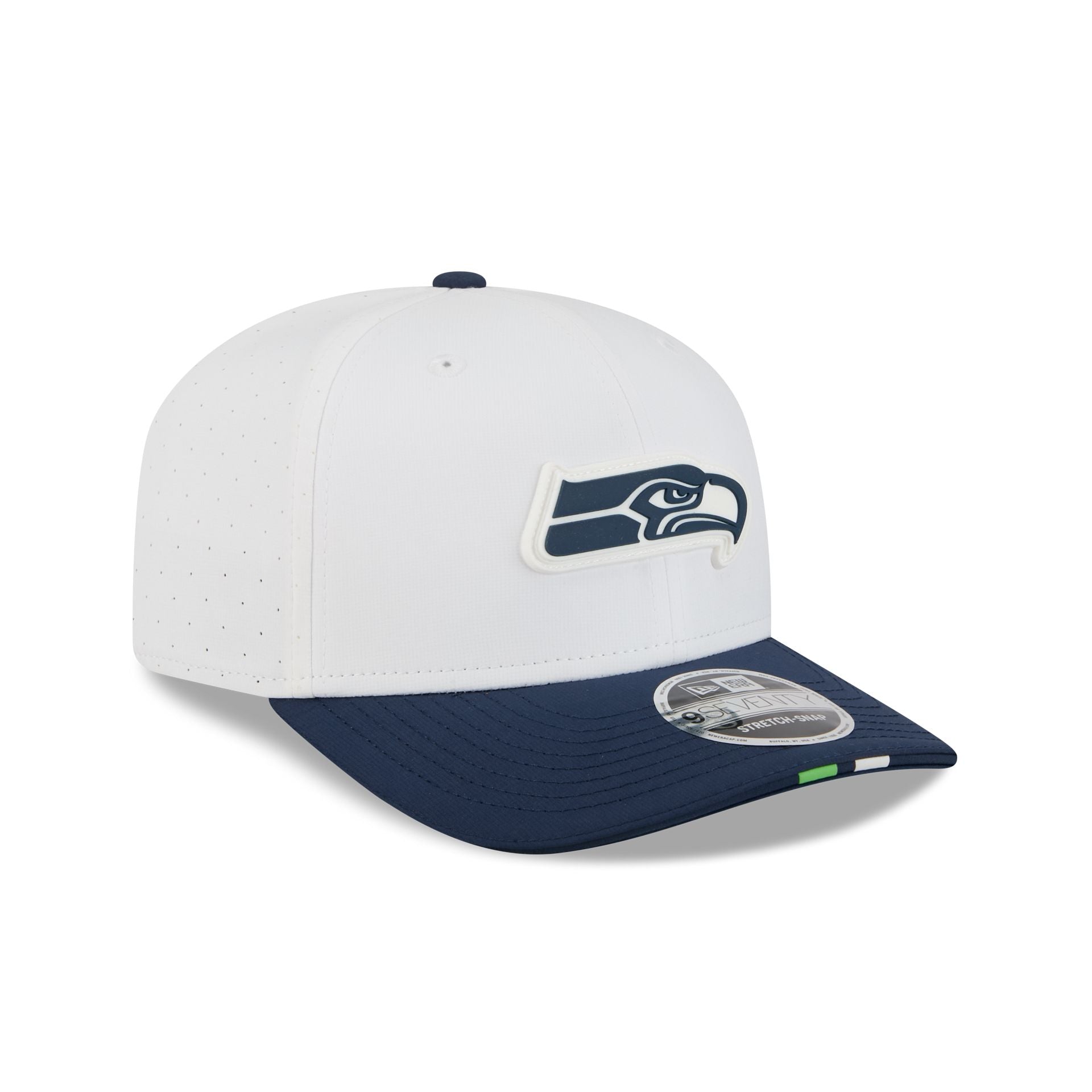 Seattle Seahawks 2025 Training 9SEVENTY Stretch-Snap Hat - Image 3