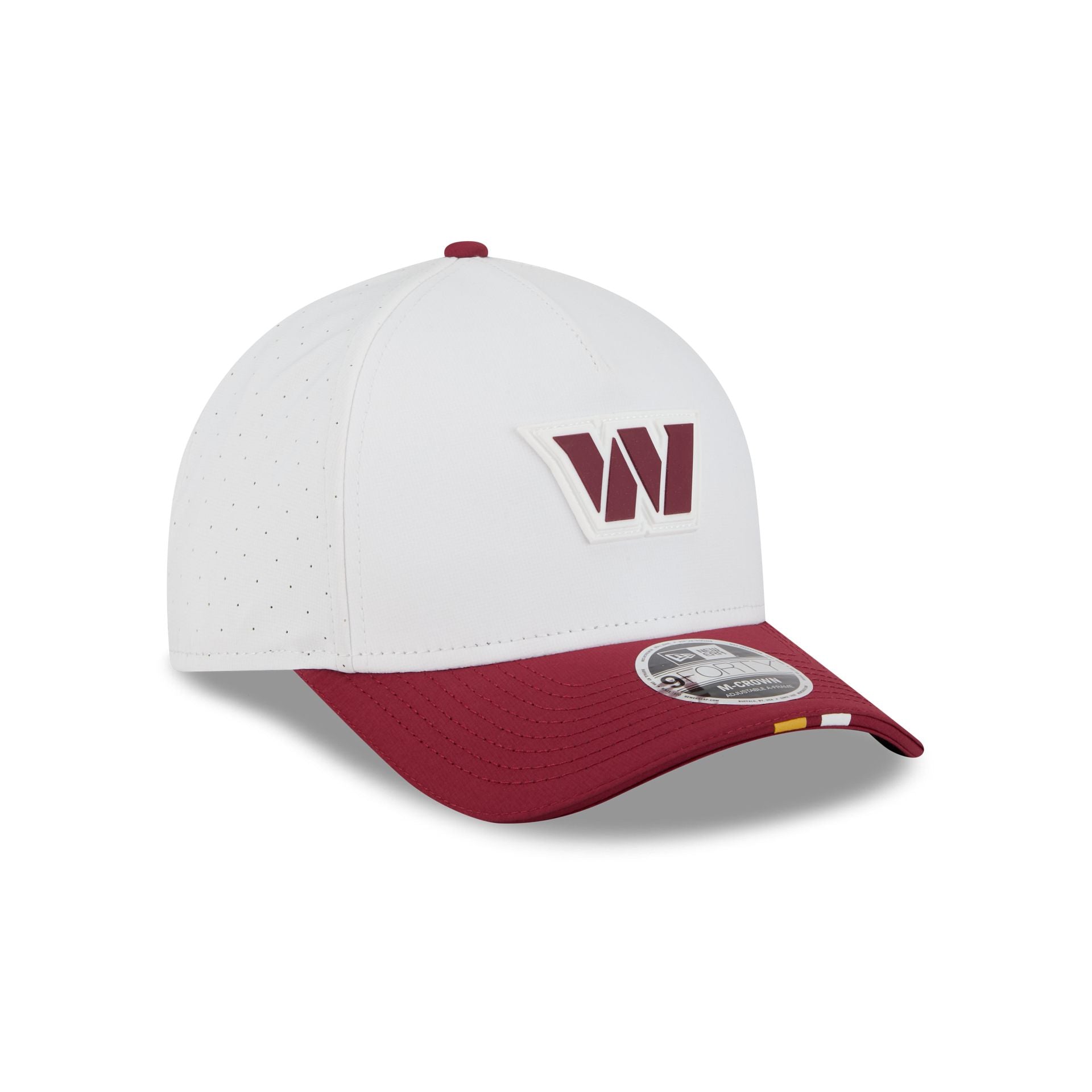 Washington Commanders 2025 Training 9FORTY M-Crown A-Frame Snapback Hat - Image 3