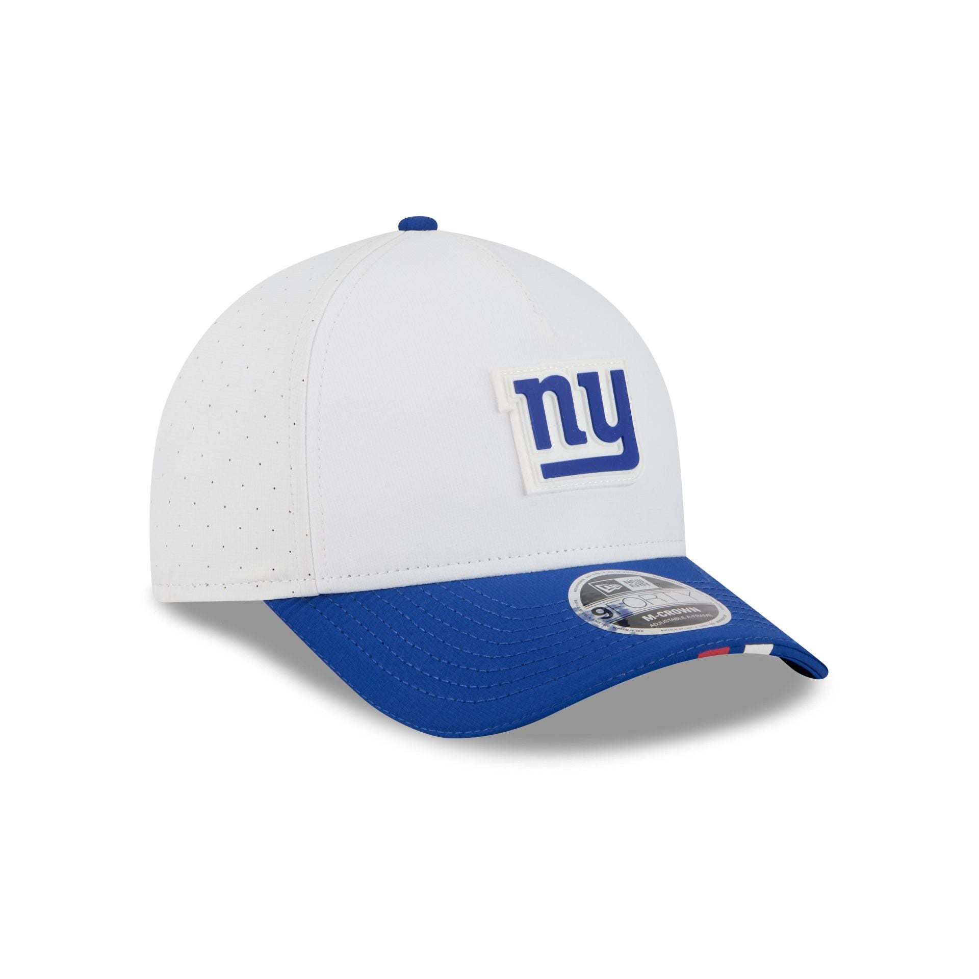 New York Giants 2025 Training 9FORTY M-Crown A-Frame Snapback Hat - Image 3