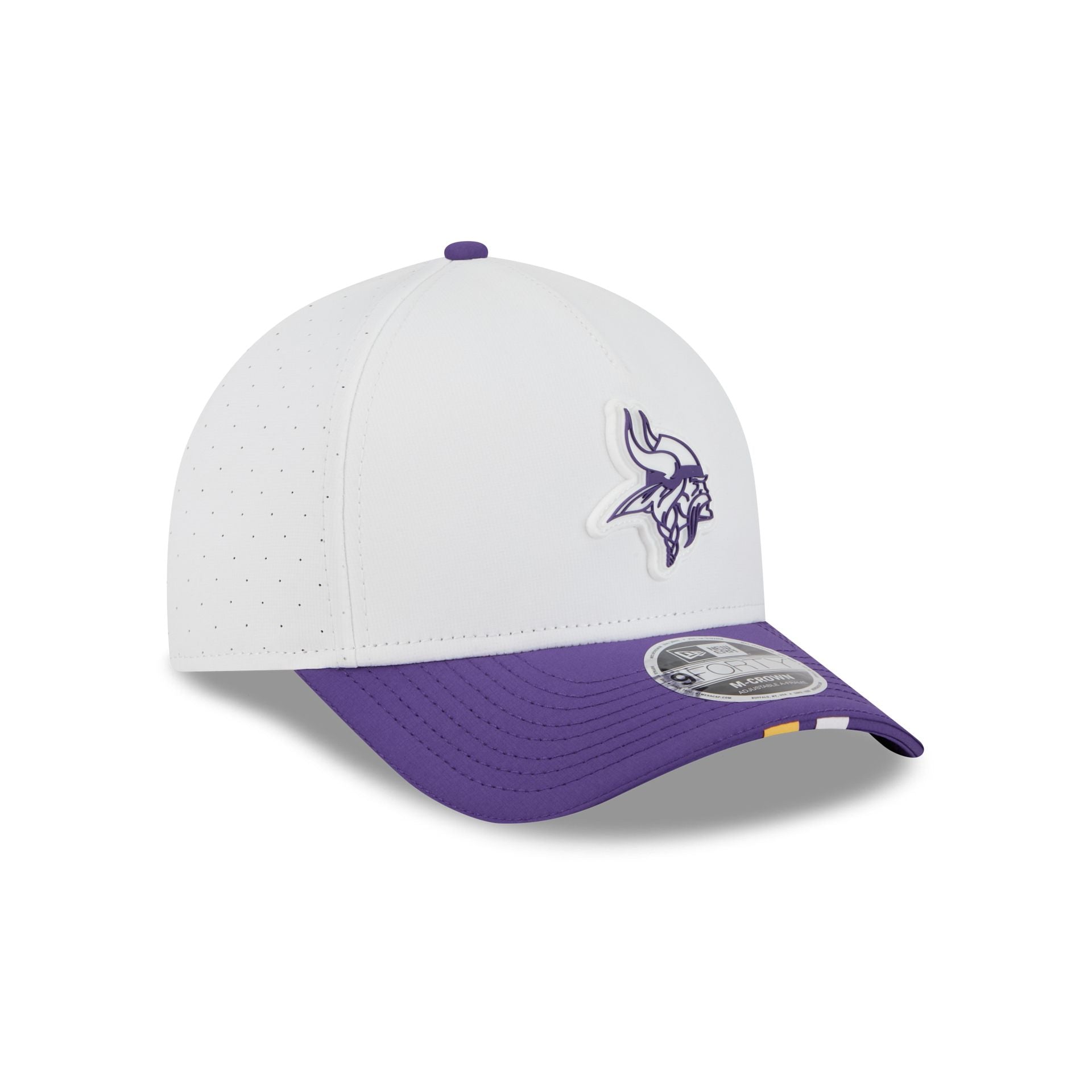 Minnesota Vikings 2025 Training 9FORTY M-Crown A-Frame Snapback Hat - Image 3