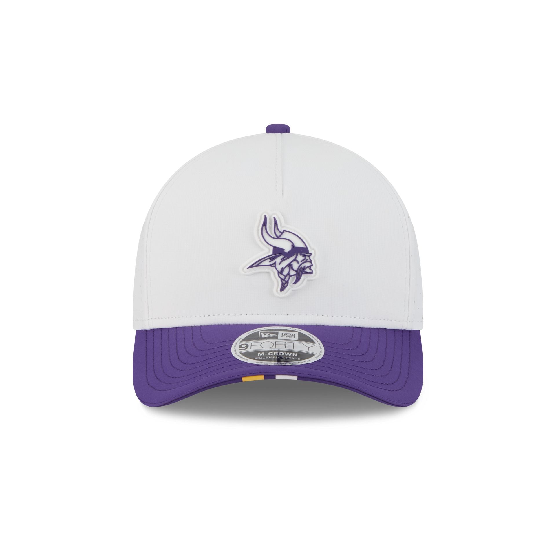 Minnesota Vikings 2025 Training 9FORTY M-Crown A-Frame Snapback Hat - Image 2