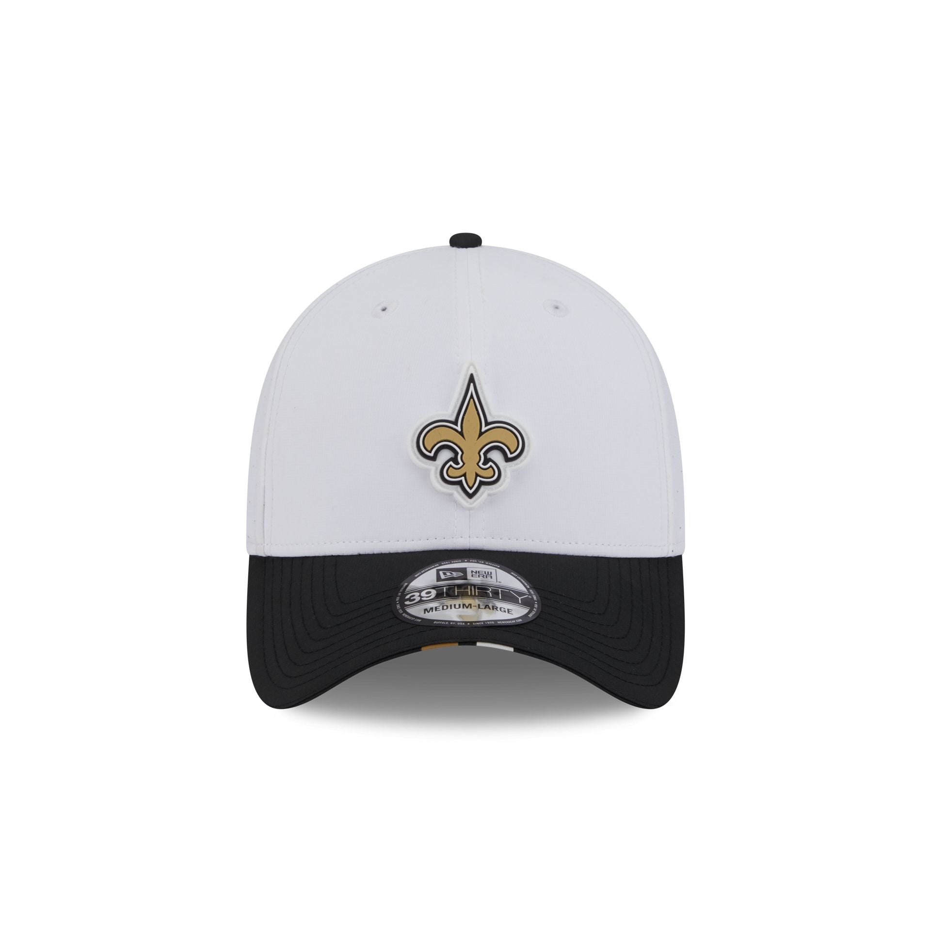 New Orleans Saints 2025 Training 39THIRTY Stretch Fit Hat - Image 2