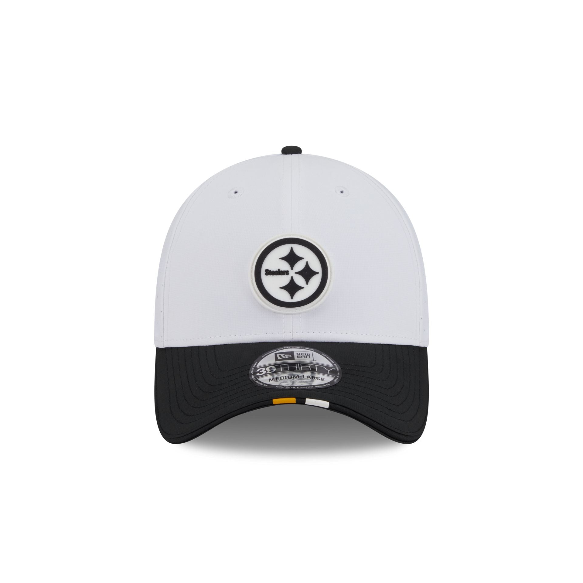 Pittsburgh Steelers 2025 Training 39THIRTY Stretch Fit Hat - Image 2