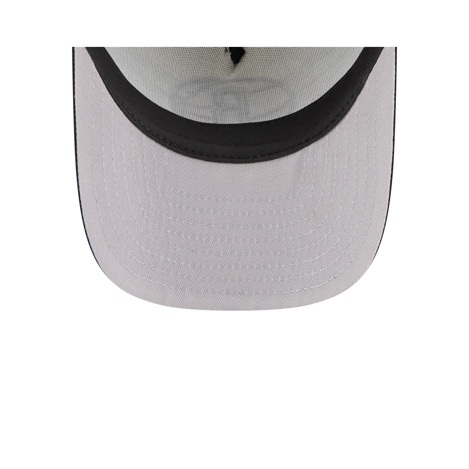 Brooklyn Nets Banner 9FIFTY A-Frame Trucker Hat - Image 7