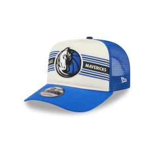 Dallas Mavericks Banner 9FIFTY A-Frame Trucker Hat