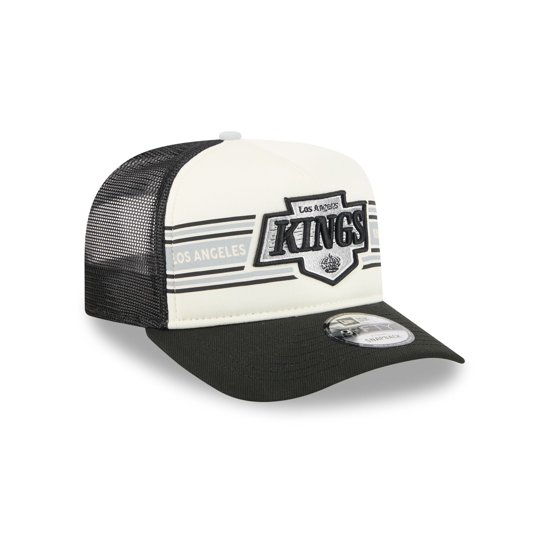 Los Angeles Kings Banner 9FIFTY A-Frame Trucker Hat - Image 3