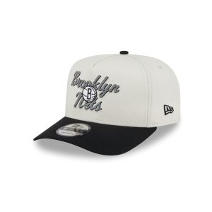 Brooklyn Nets Chainstitch 9FIFTY A-Frame Snapback Hat