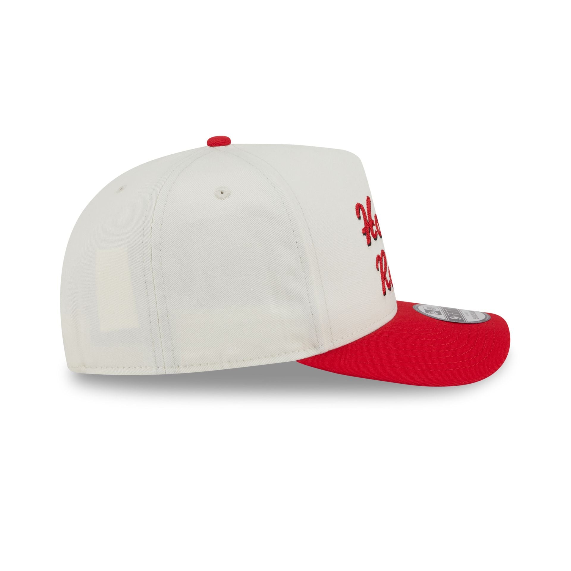 Houston Rockets Chainstitch 9FIFTY A-Frame Snapback Hat - Image 5