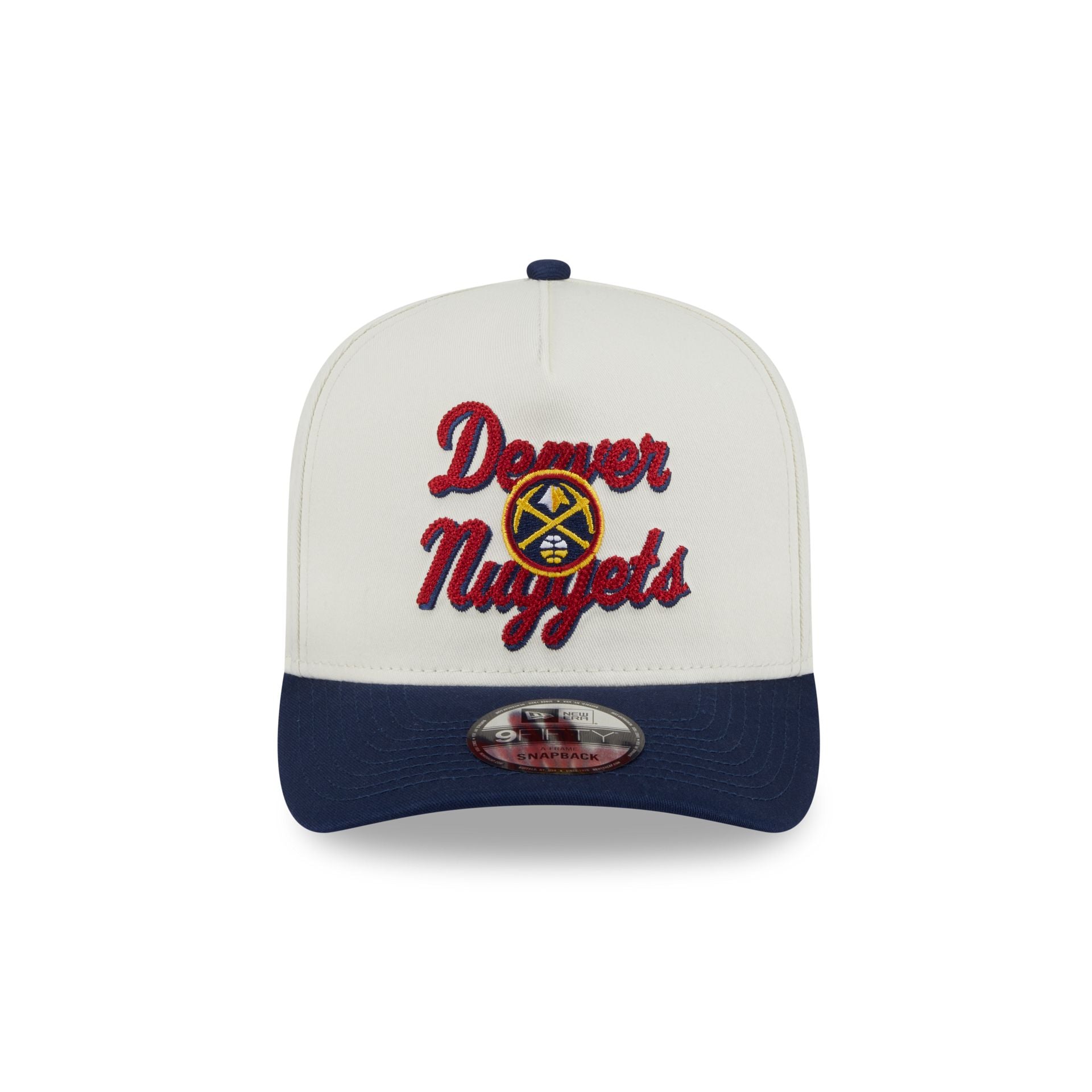 Denver Nuggets Chainstitch 9FIFTY A-Frame Snapback Hat - Image 2