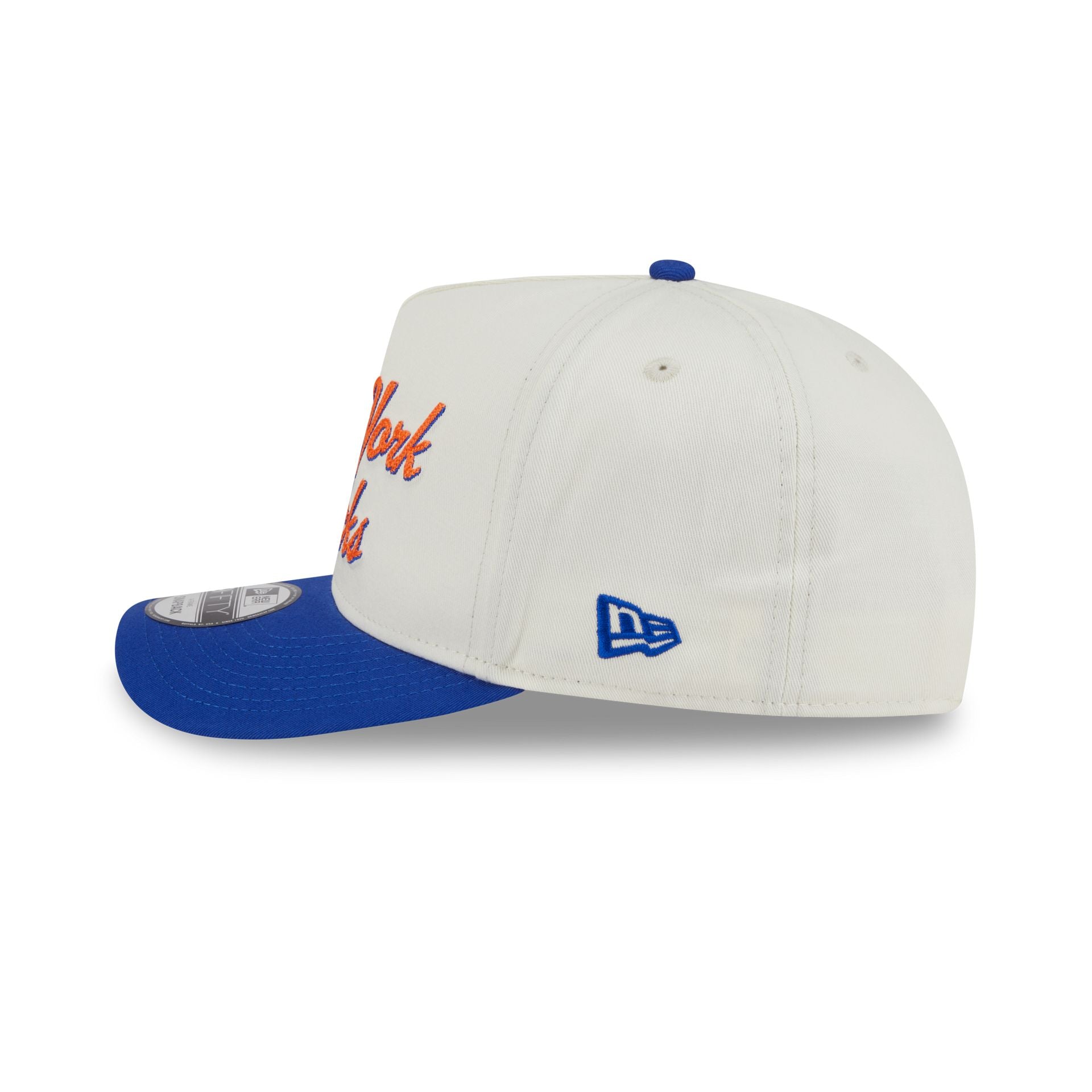New York Knicks Chainstitch 9FIFTY A-Frame Snapback Hat - Image 4