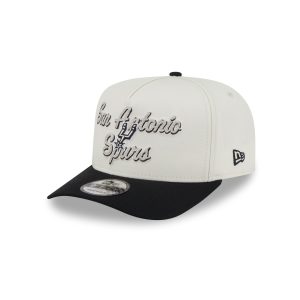 San Antonio Spurs Chainstitch 9FIFTY A-Frame Snapback Hat