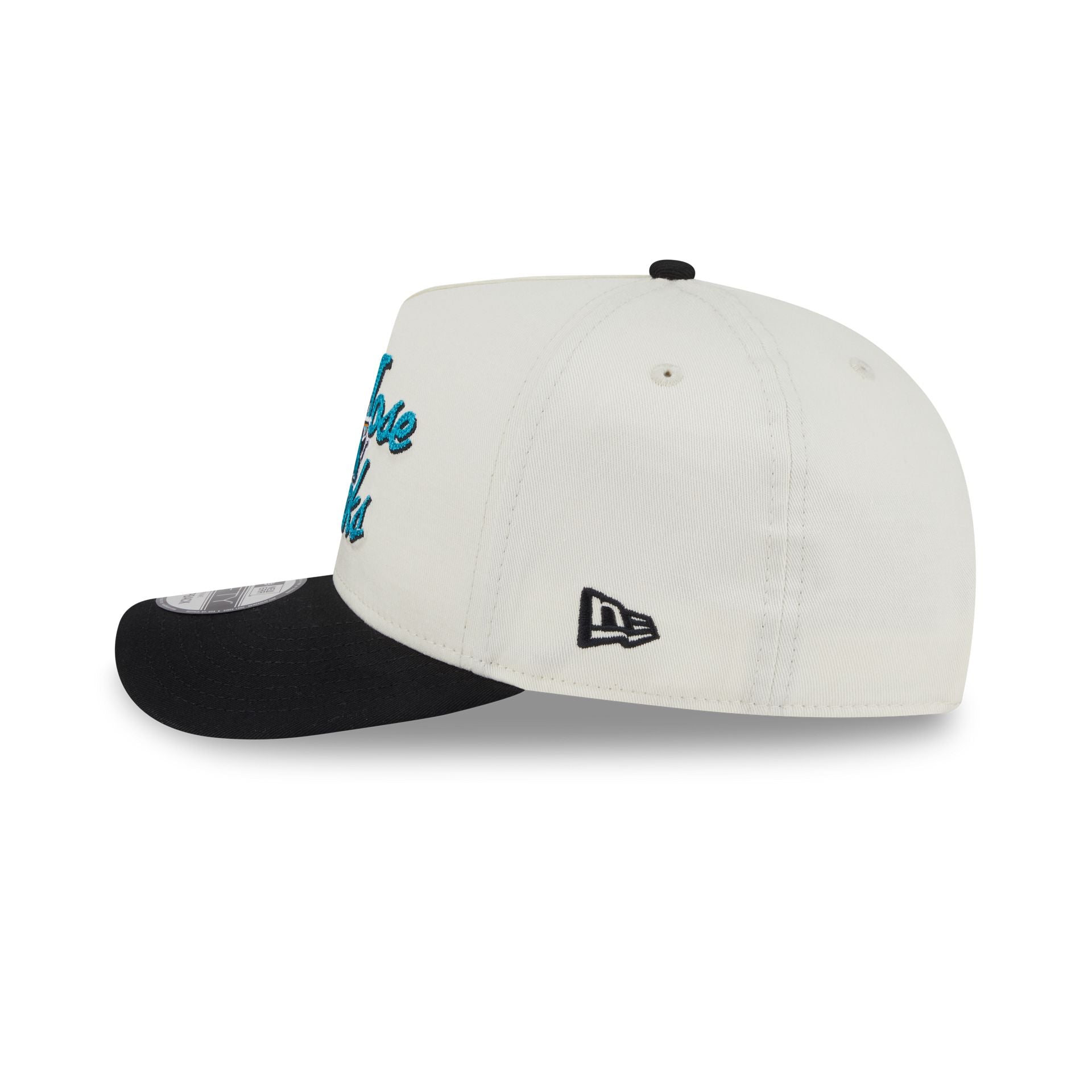 San Jose Sharks Chainstitch 9FIFTY A-Frame Snapback Hat - Image 4