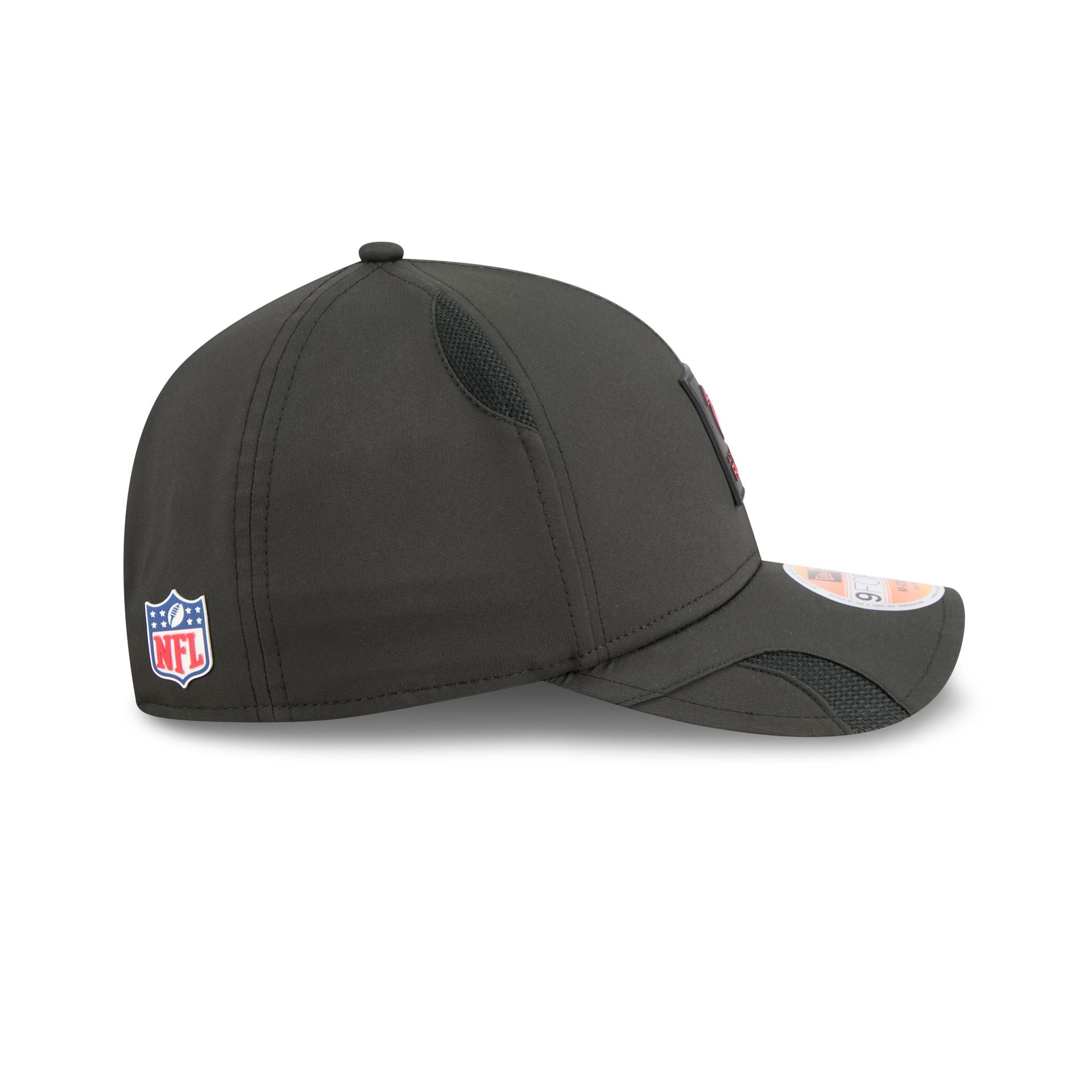 Atlanta Falcons 2025 Sideline Hot Weather 9FORTY M-Crown Snapback Hat - Image 5