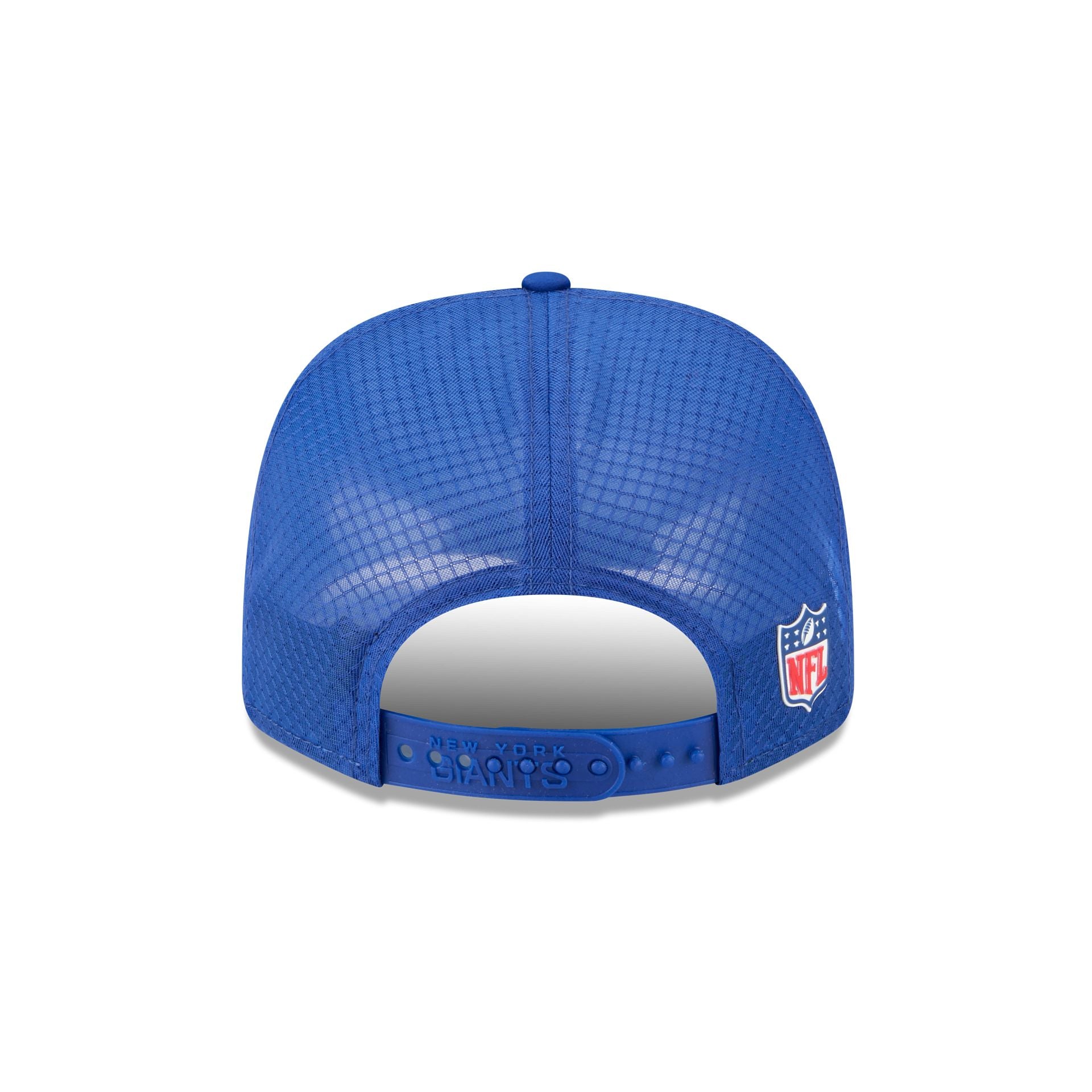 New York Giants 2025 Sideline Hot Weather 9SEVENTY Trucker Hat - Image 6