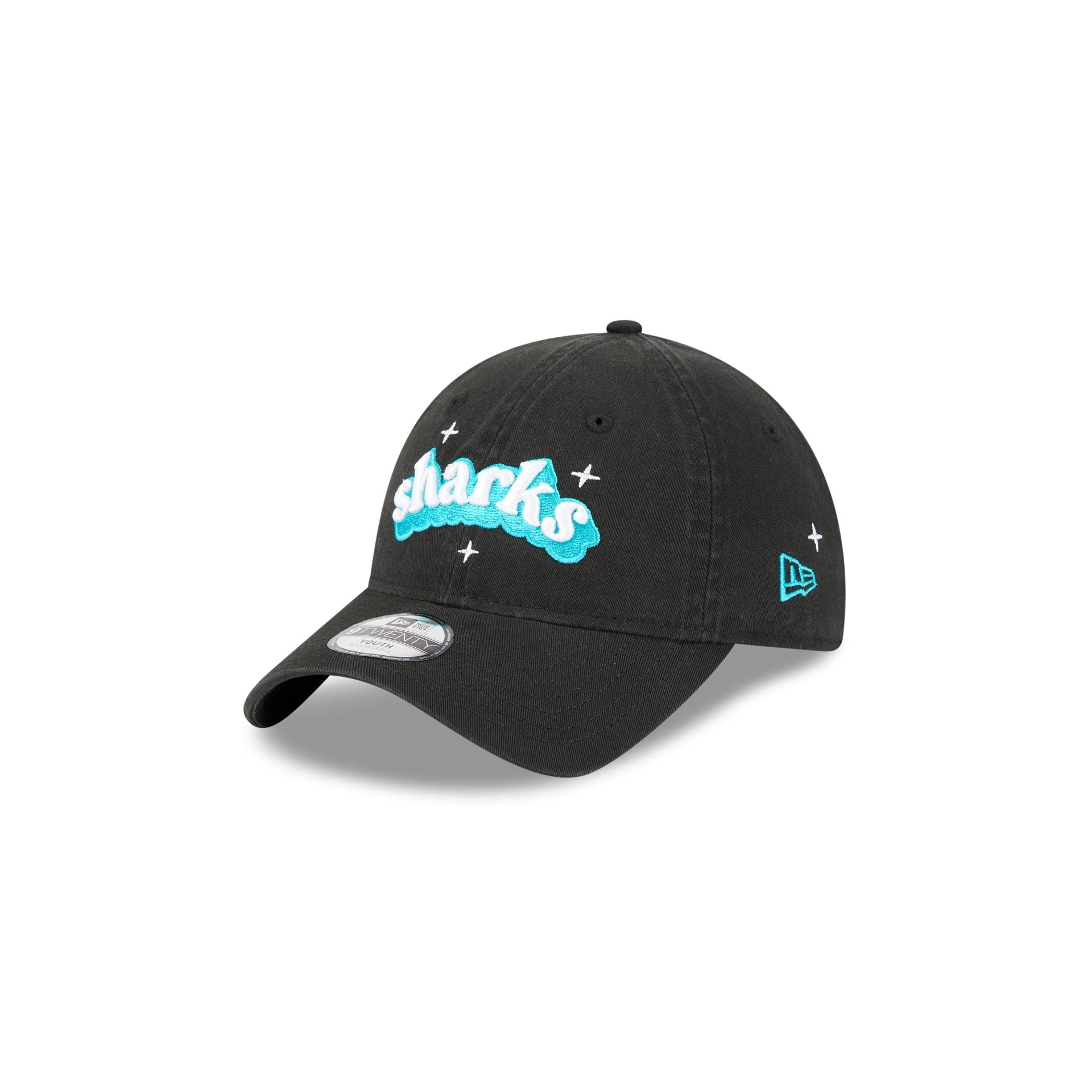 San Jose Sharks Cheer Kids 9TWENTY Adjustable Hat - Image 3