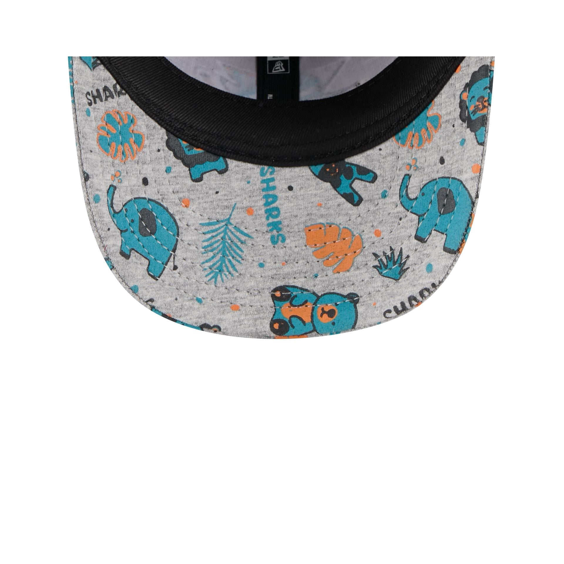 San Jose Sharks Kids Animal 9TWENTY Adjustable Hat - Image 7