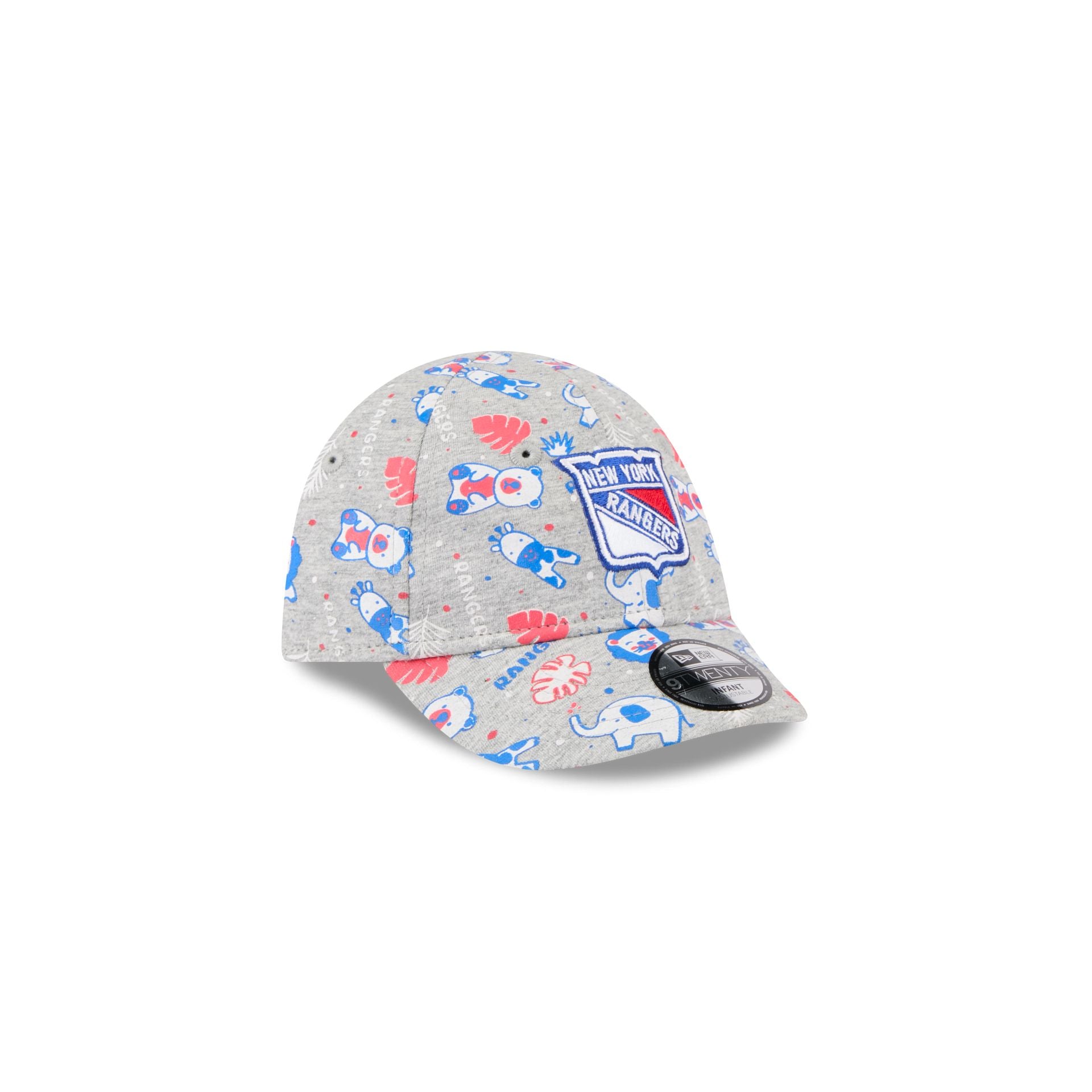 New York Rangers Kids Animal 9TWENTY Adjustable Hat - Image 3
