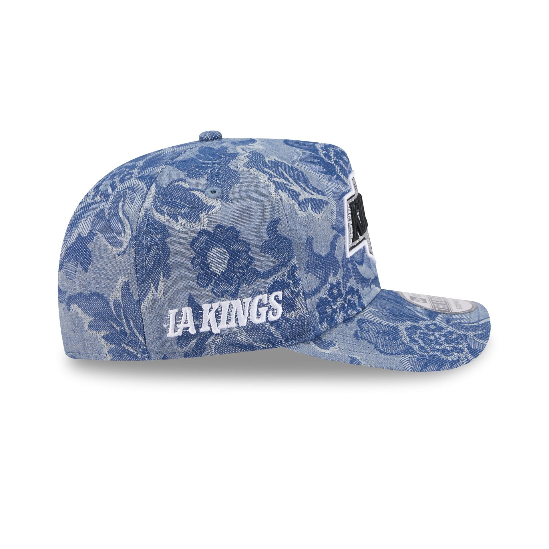 Los Angeles Kings Denim Jacquard Golfer Hat - Image 4