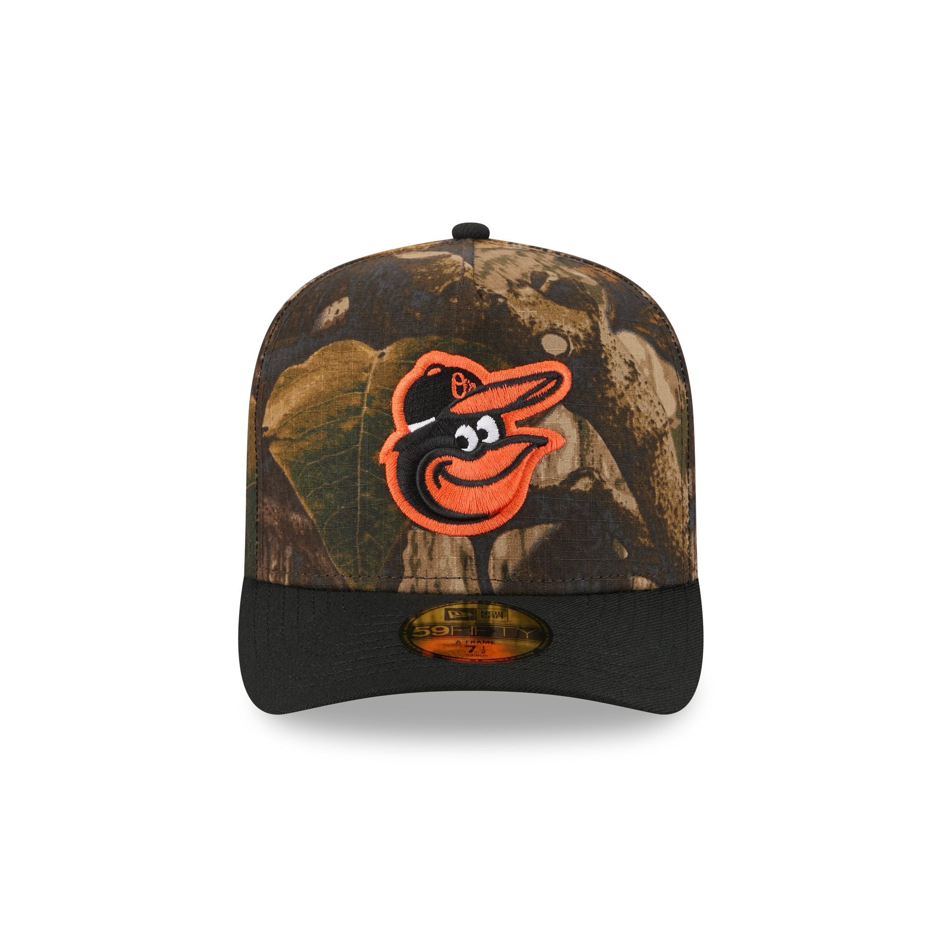 Baltimore Orioles Ripstop Camo 59FIFTY A-Frame Fitted Hat - Image 2