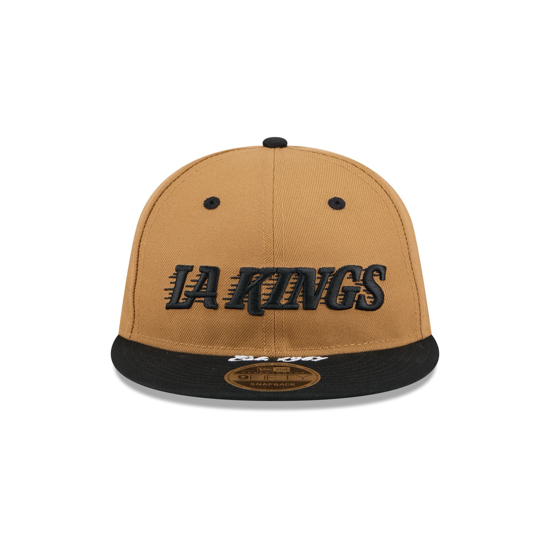 Los Angeles Kings Wheat Retro Crown 9FIFTY Snapback Hat - Image 2