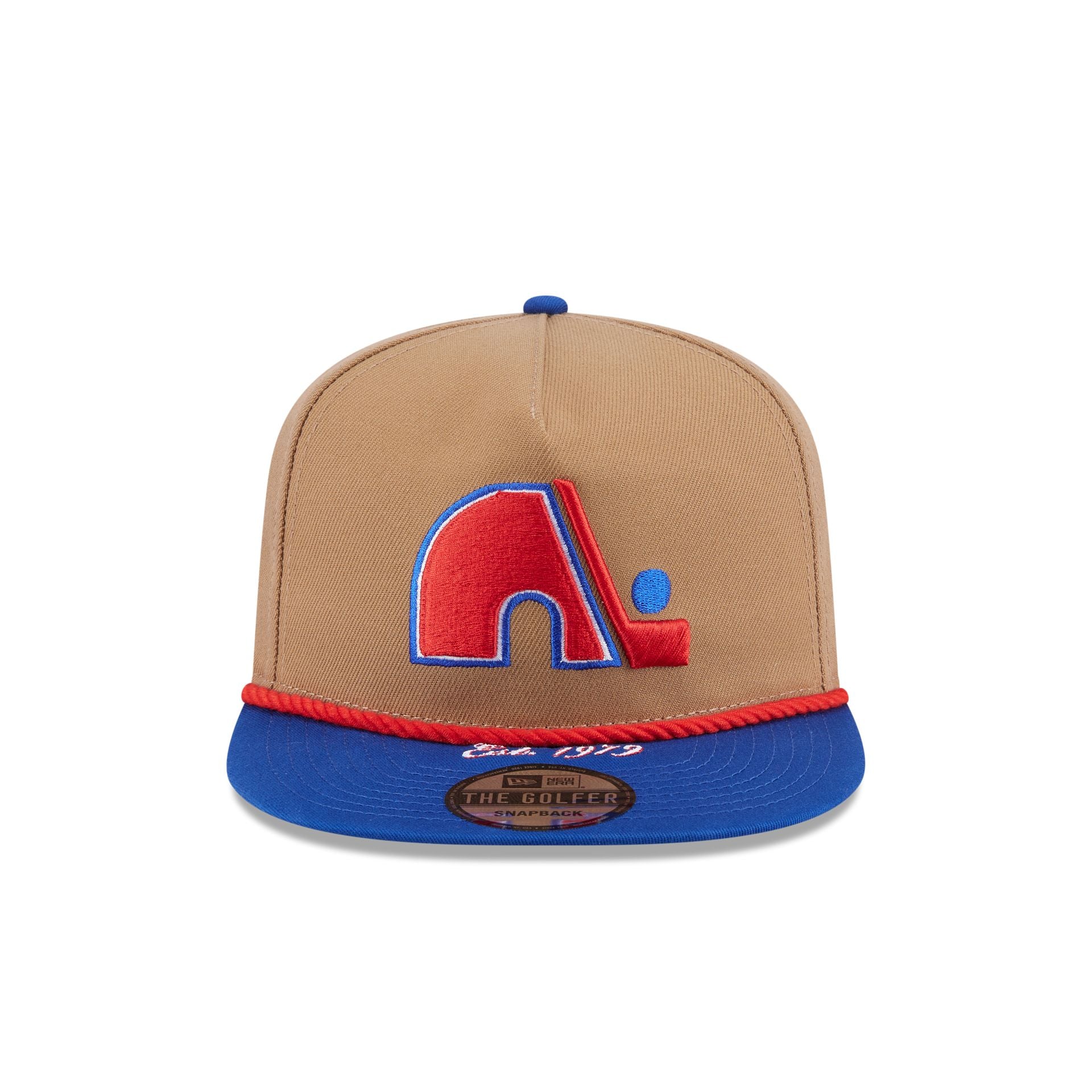 Quebec Nordiques Khaki Rope Golfer Hat - Image 2