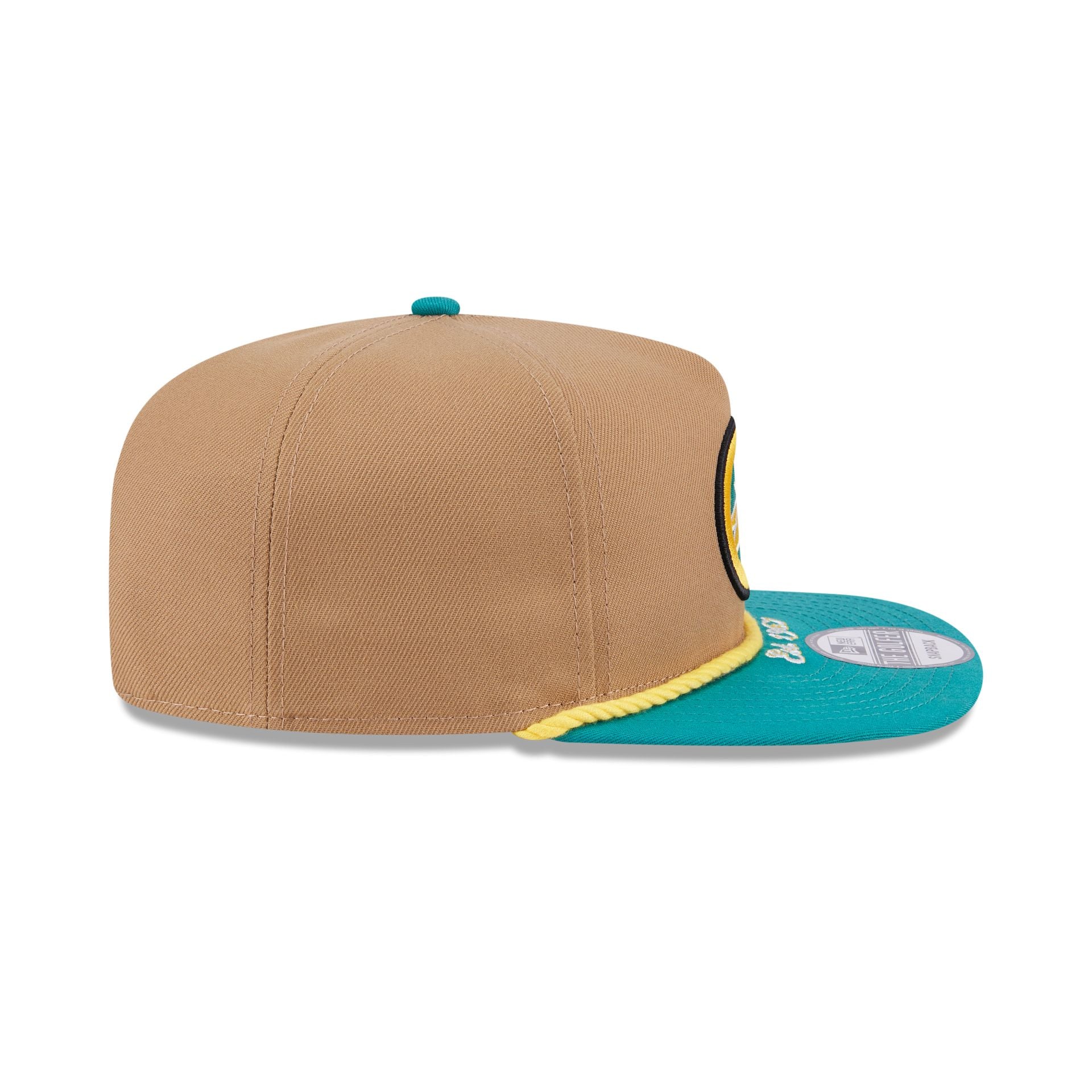 California Golden Seals Khaki Rope Golfer Hat - Image 5