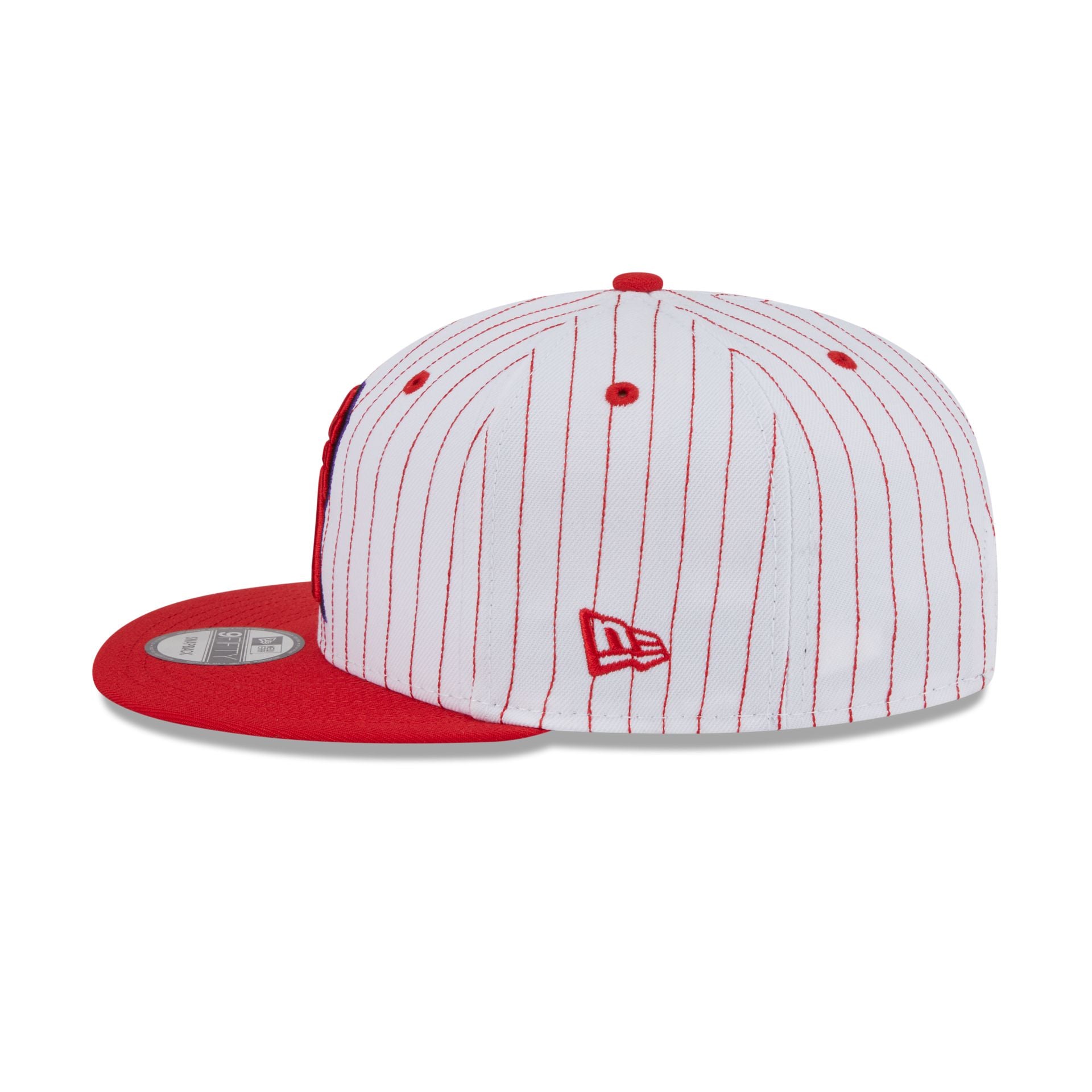 Toronto Raptors Deceptor Pinstripe 9FIFTY Snapback Hat - Image 5