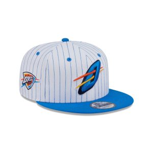 Oklahoma City Thunder Deceptor Pinstripe 9FIFTY Snapback Hat