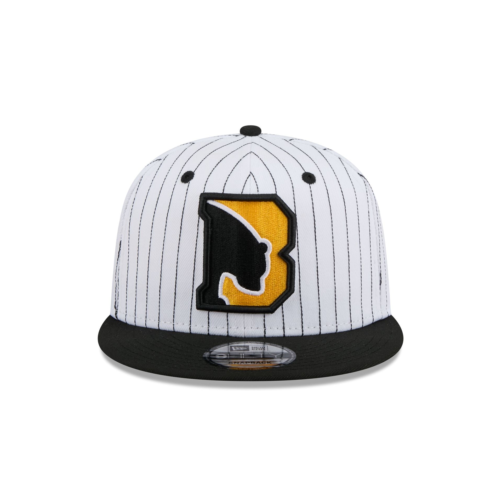 Boston Bruins Deceptor Pinstripe 9FIFTY Snapback Hat - Image 2