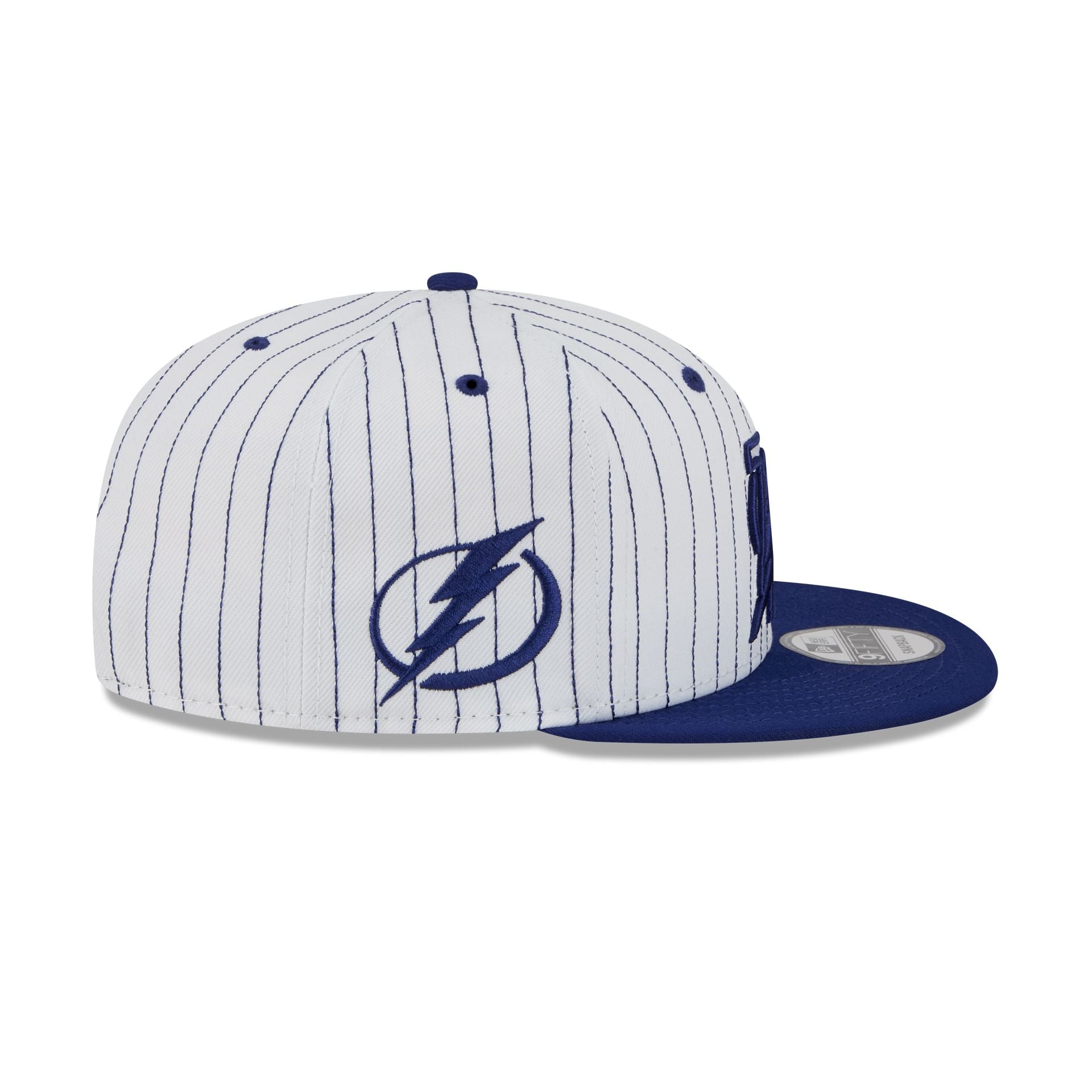 Tampa Bay Lightning Deceptor Pinstripe 9FIFTY Snapback Hat - Image 4