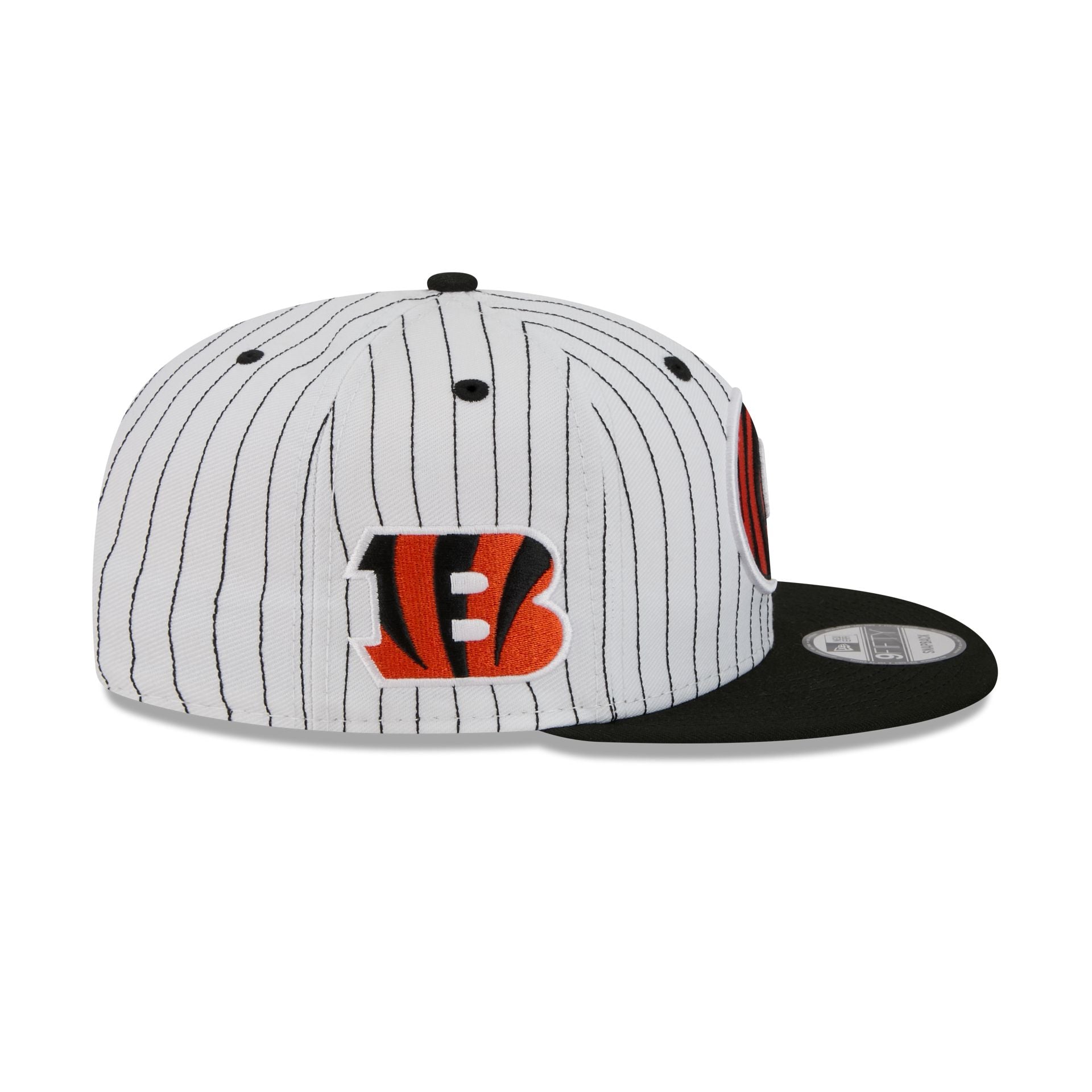 Cincinnati Bengals Deceptor Pinstripe 9FIFTY Snapback Hat - Image 6