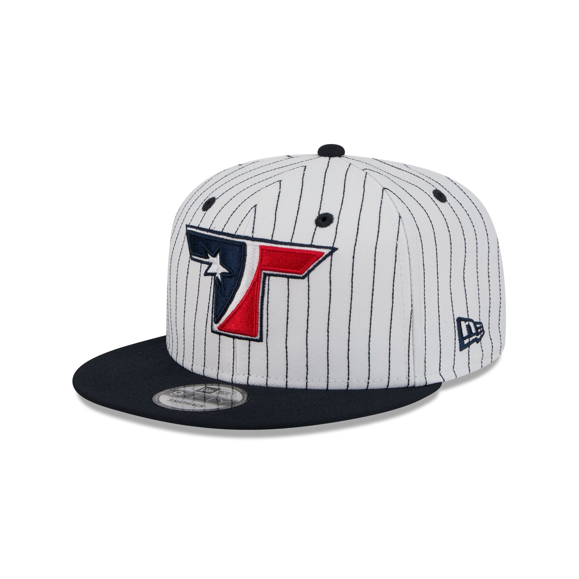 Houston Texans Deceptor Pinstripe 9FIFTY Snapback Hat - Image 3