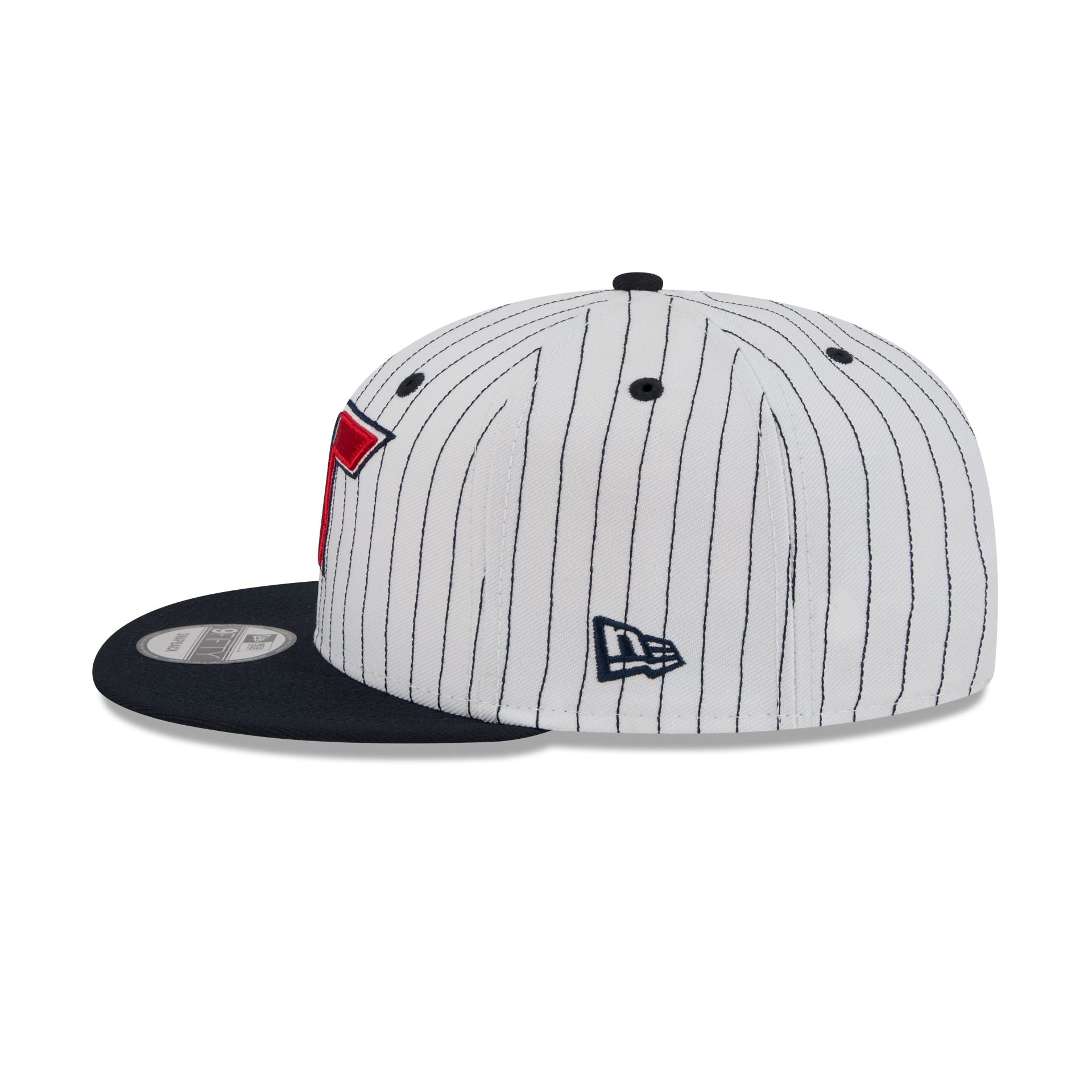 Houston Texans Deceptor Pinstripe 9FIFTY Snapback Hat - Image 5