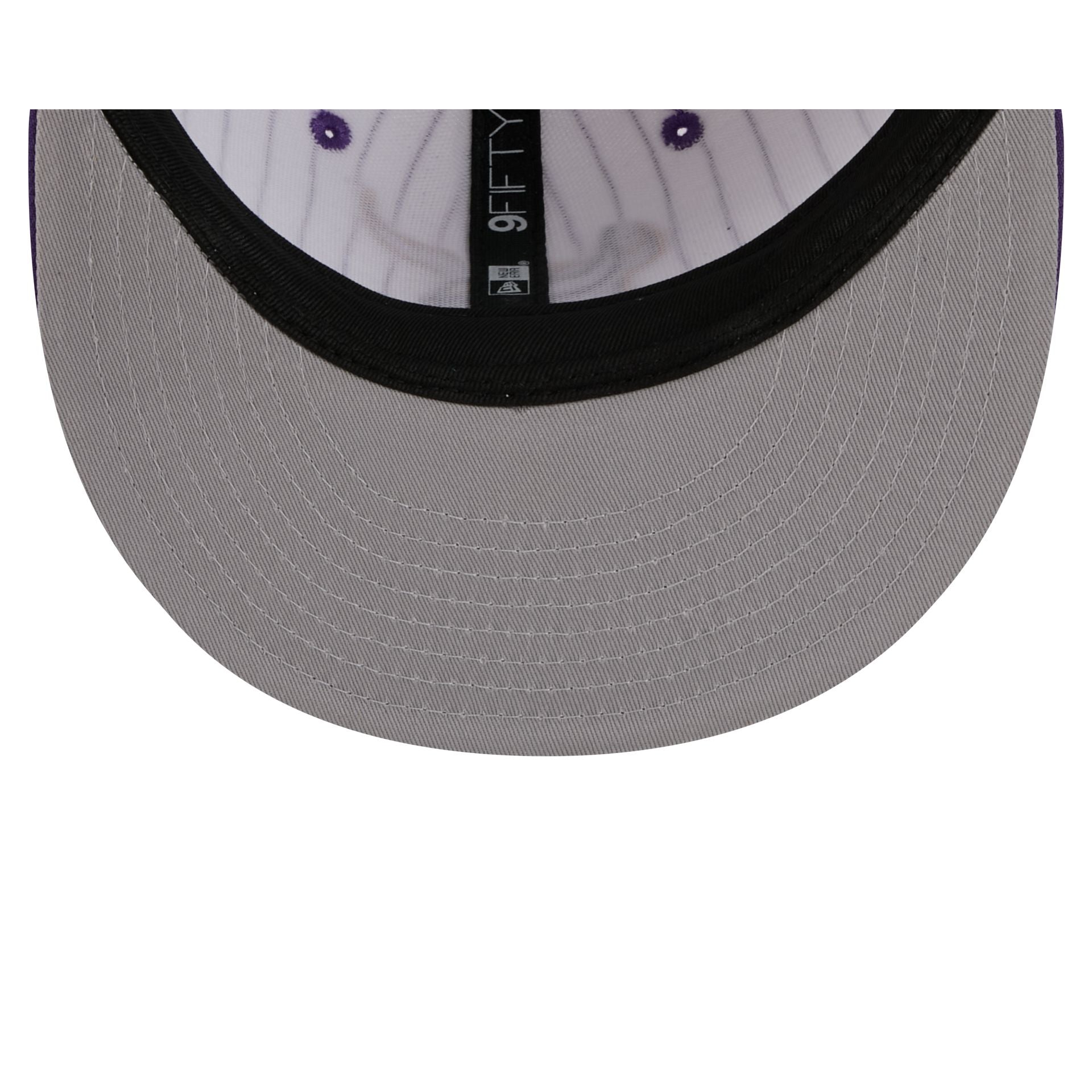 Minnesota Vikings Deceptor Pinstripe 9FIFTY Snapback Hat - Image 7