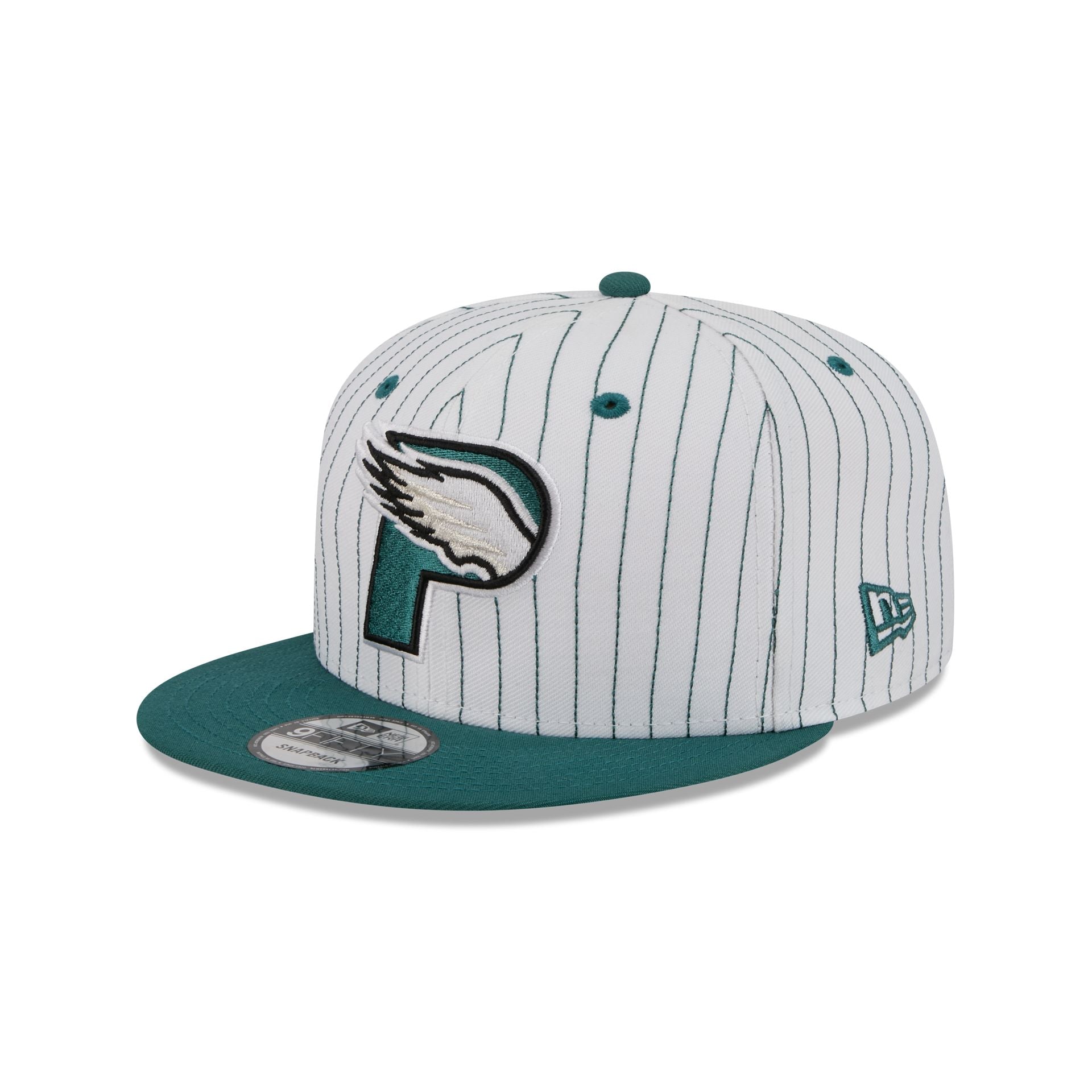 Philadelphia Eagles Deceptor Pinstripe 9FIFTY Snapback Hat - Image 3