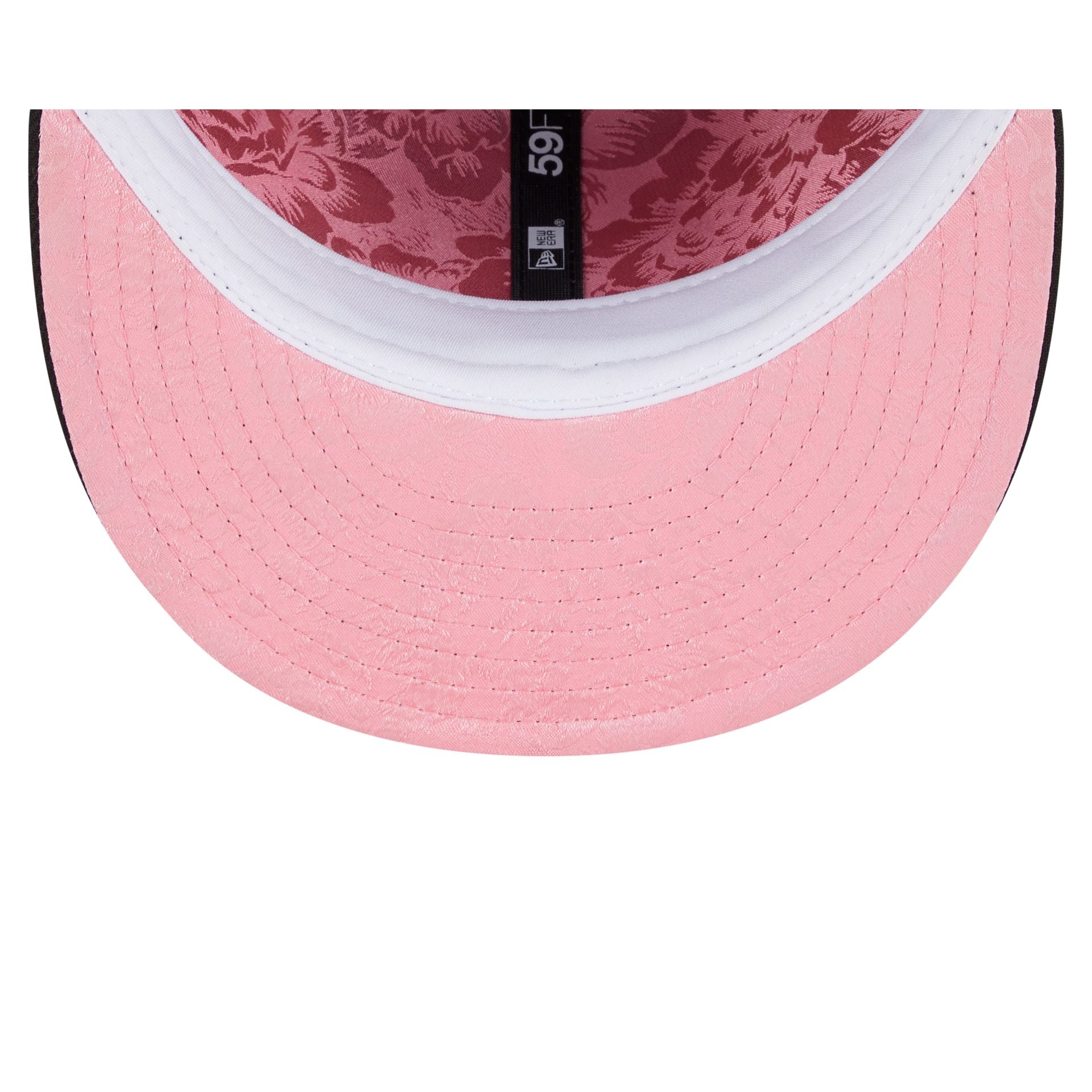 Arizona Diamondbacks Floral Undervisor 59FIFTY Fitted Hat - Image 7