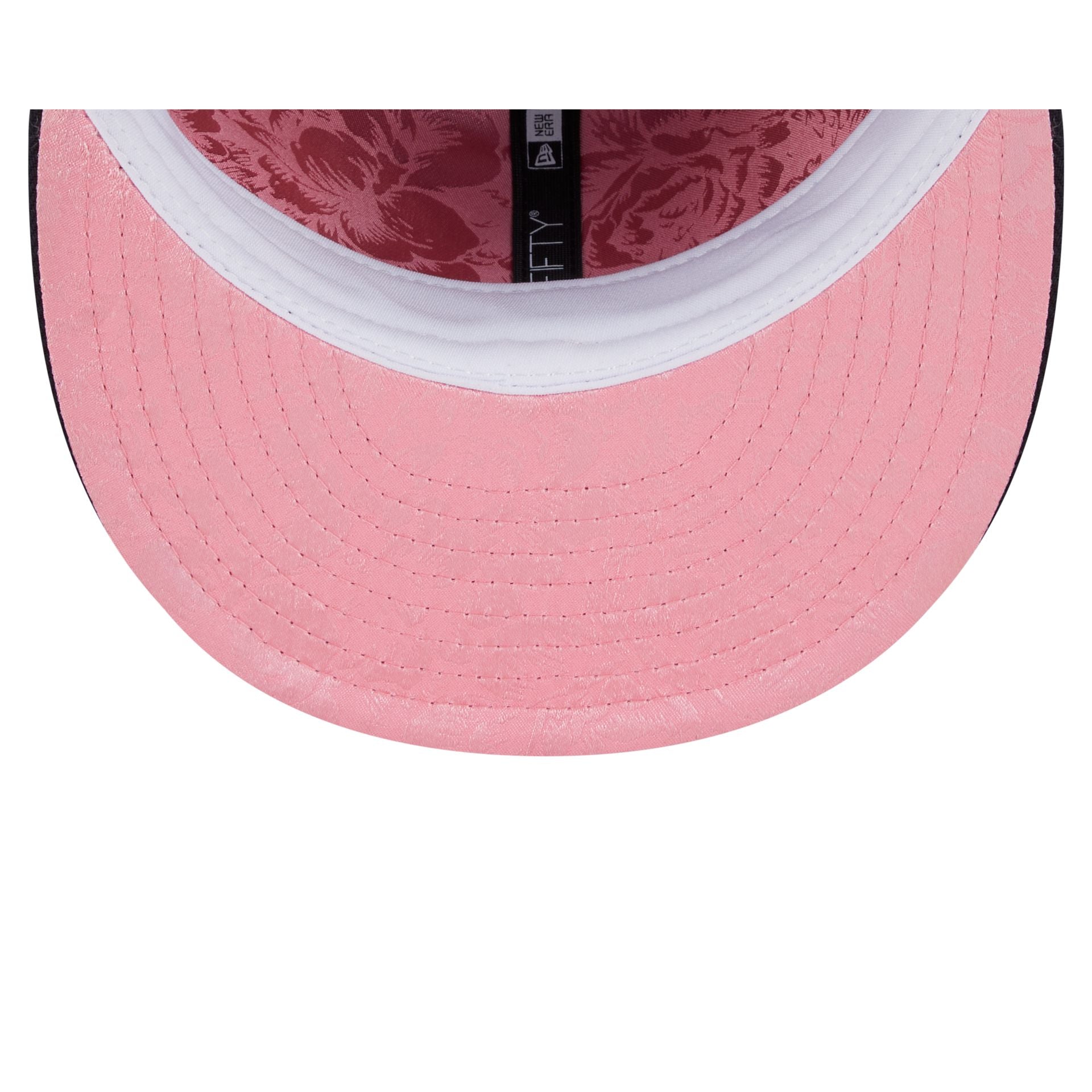 Houston Astros Floral Undervisor 59FIFTY Fitted Hat - Image 7