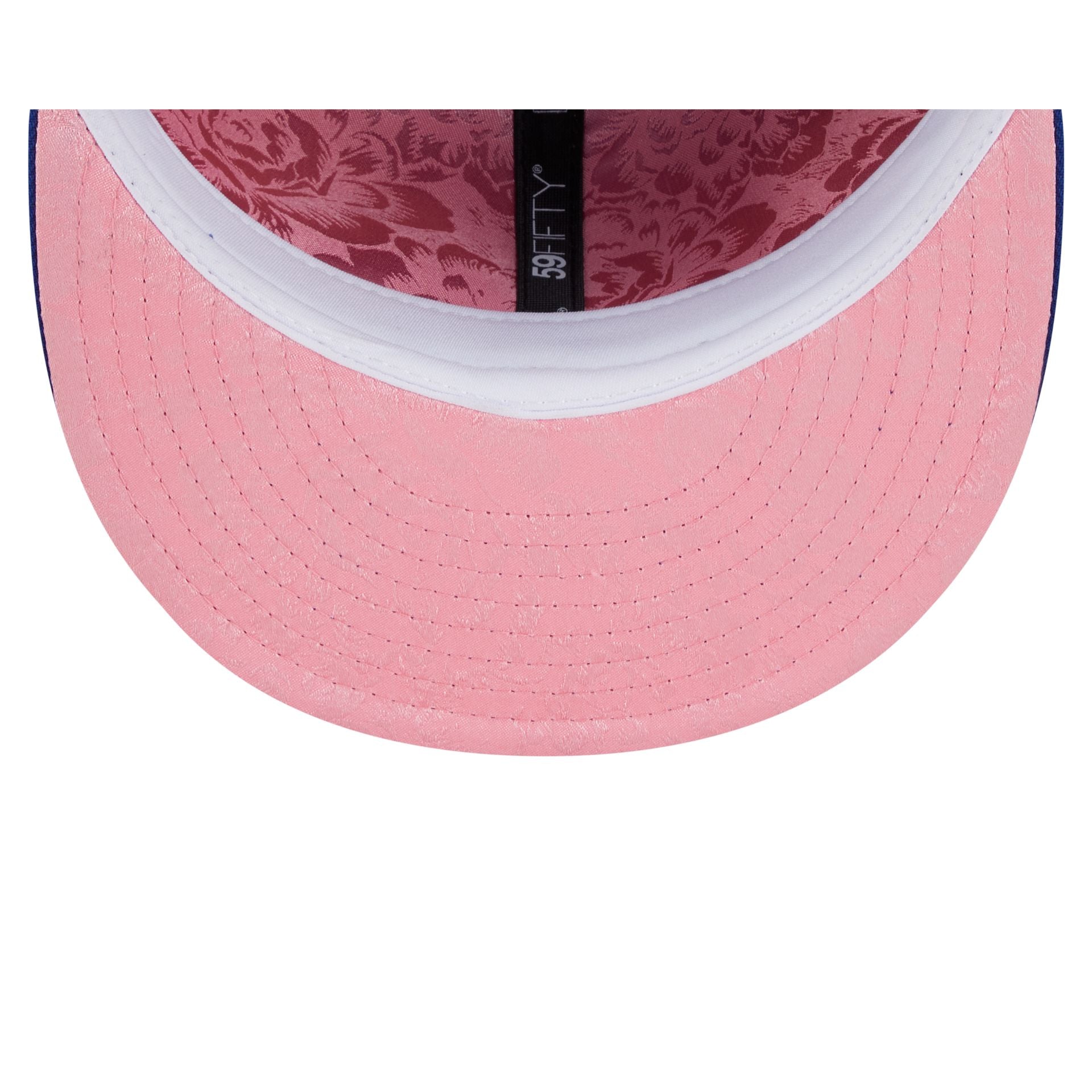 Chicago Cubs Floral Undervisor 59FIFTY Fitted Hat - Image 7