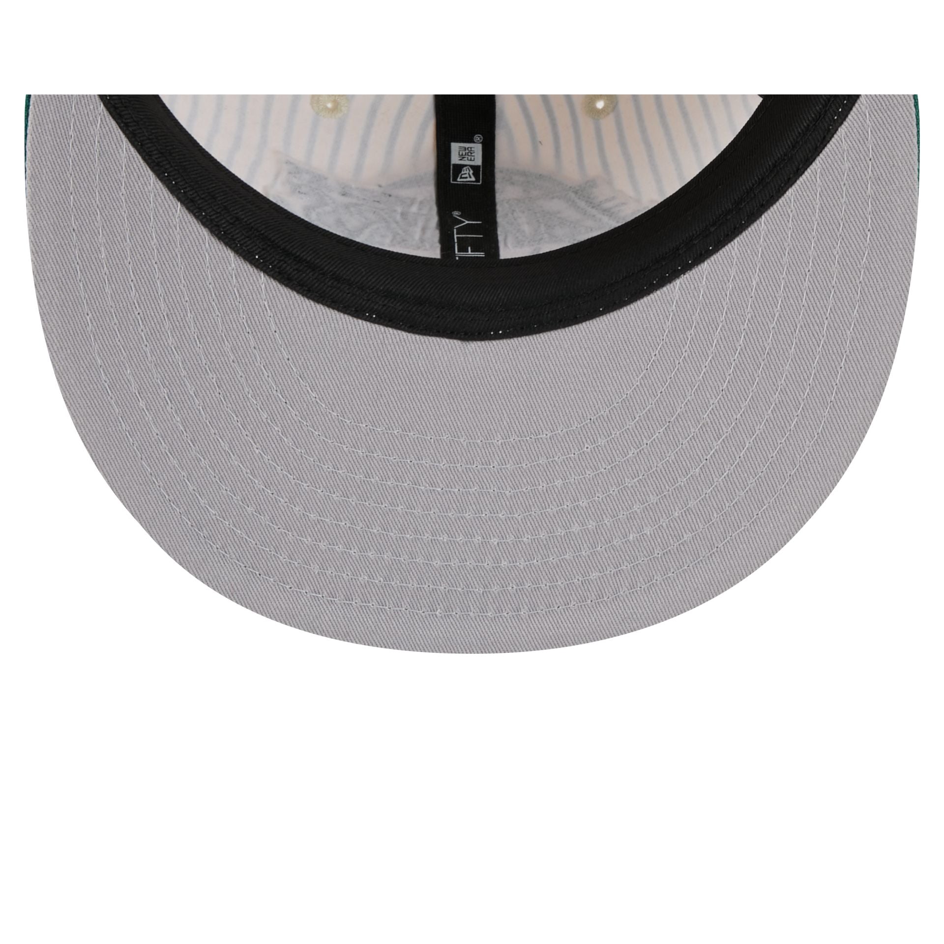 Just Caps Seersucker Los Angeles Lakers Retro Crown 59FIFTY Fitted Hat - Image 7