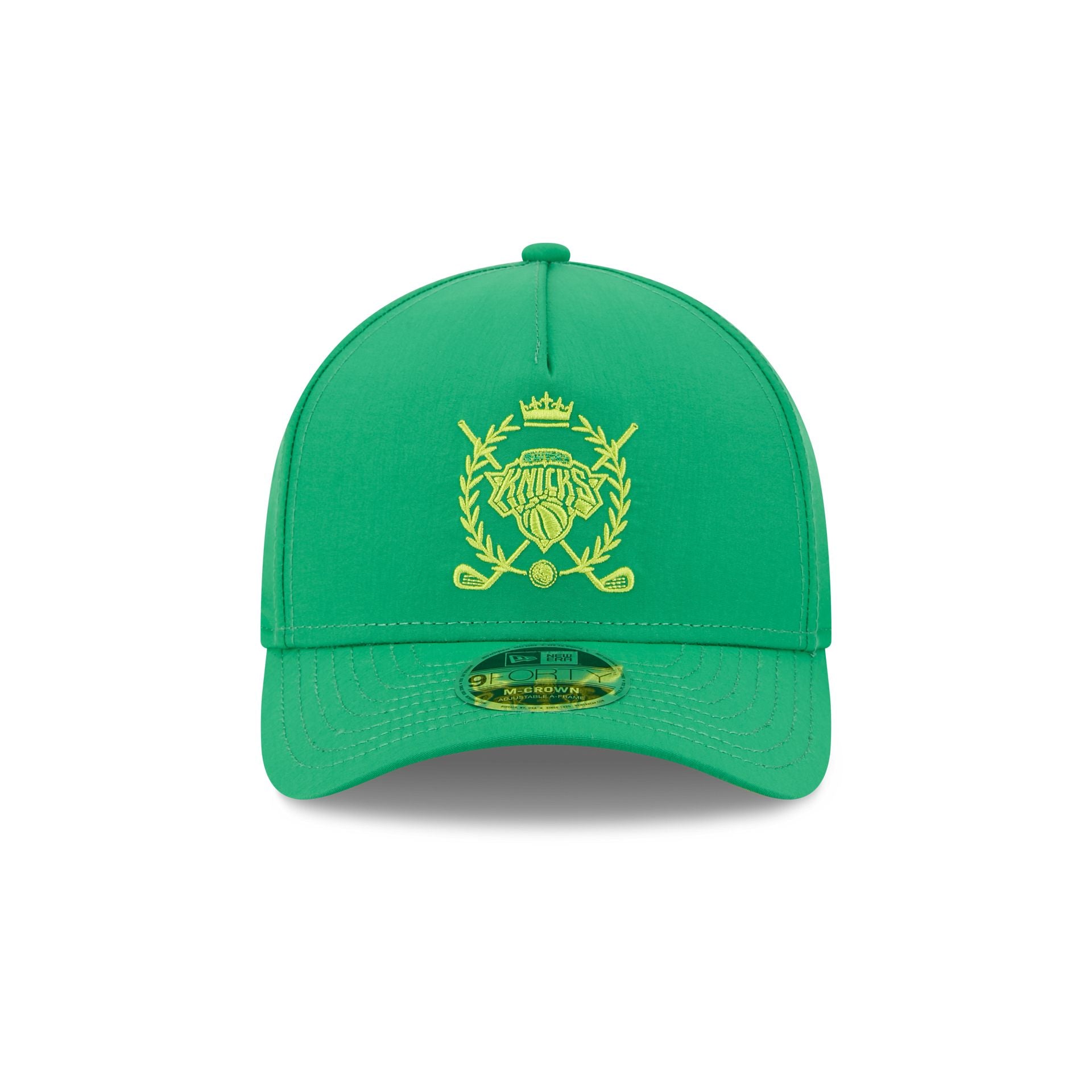 New York Knicks Tee Time 9FORTY M-Crown A-Frame Snapback Hat - Image 2